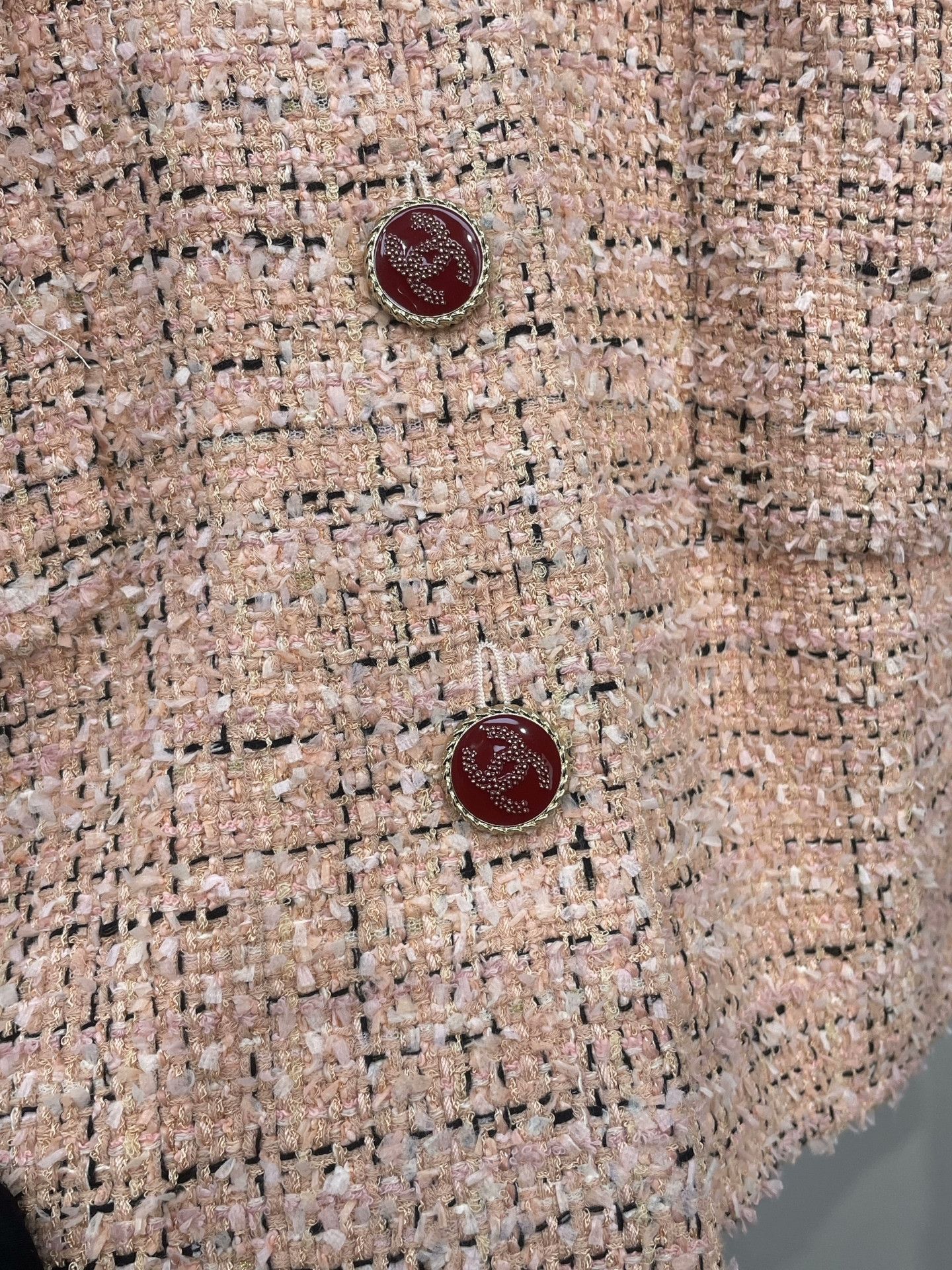 Chanel Chanel Tweed Woven Coat Size S / US 4 / IT 40 - 3 Thumbnail
