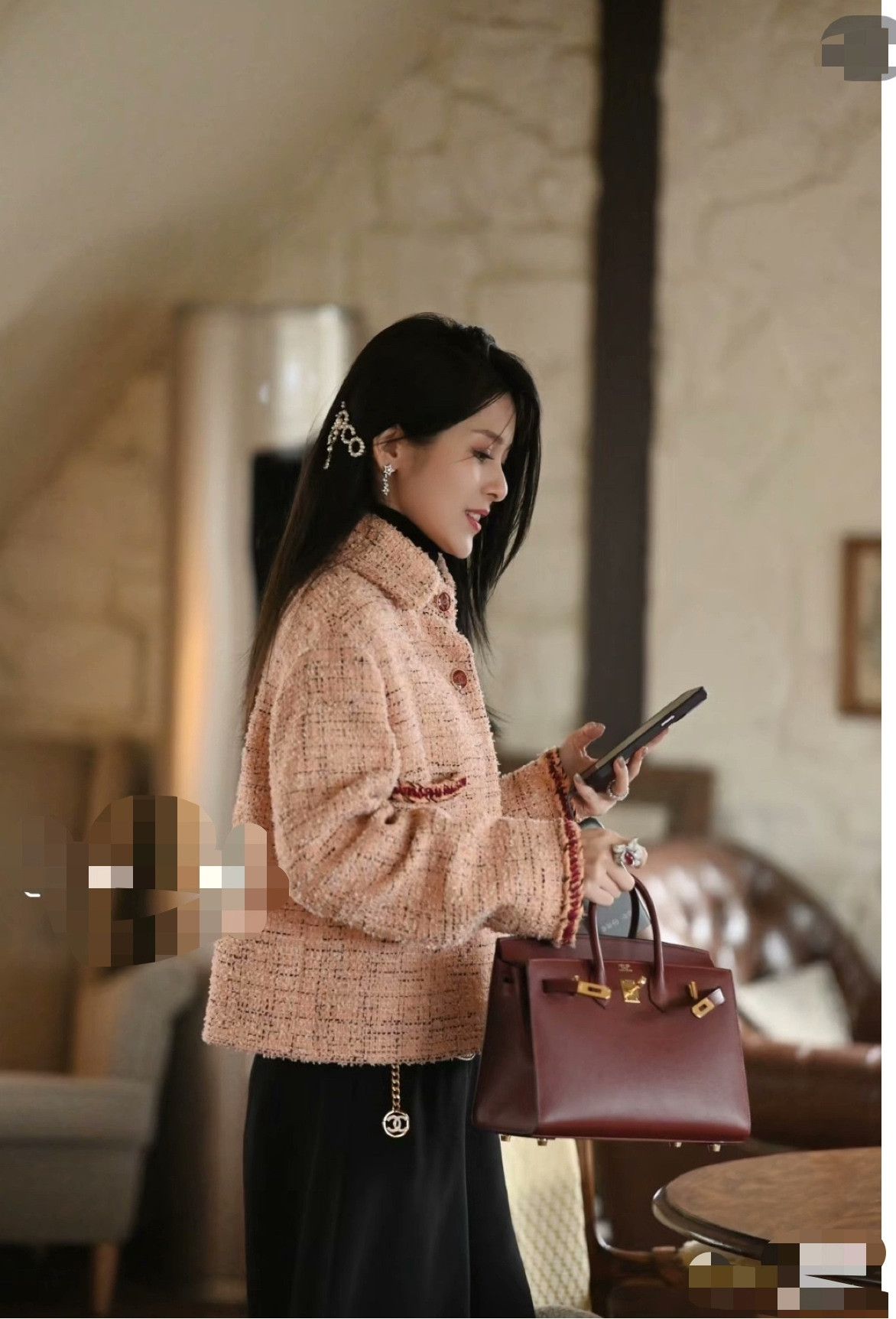 Chanel Chanel Tweed Woven Coat Size S / US 4 / IT 40 - 9 Thumbnail