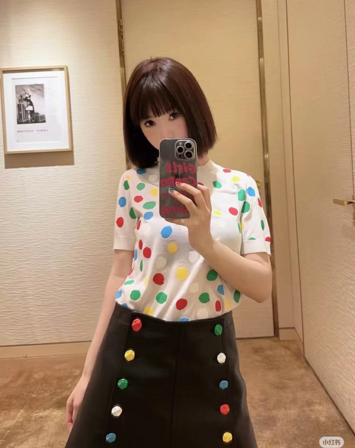 Louis Vuitton LV Yayoi Kusama Polka Dot Knit Top Size S / US 4 / IT 40 - 8 Thumbnail