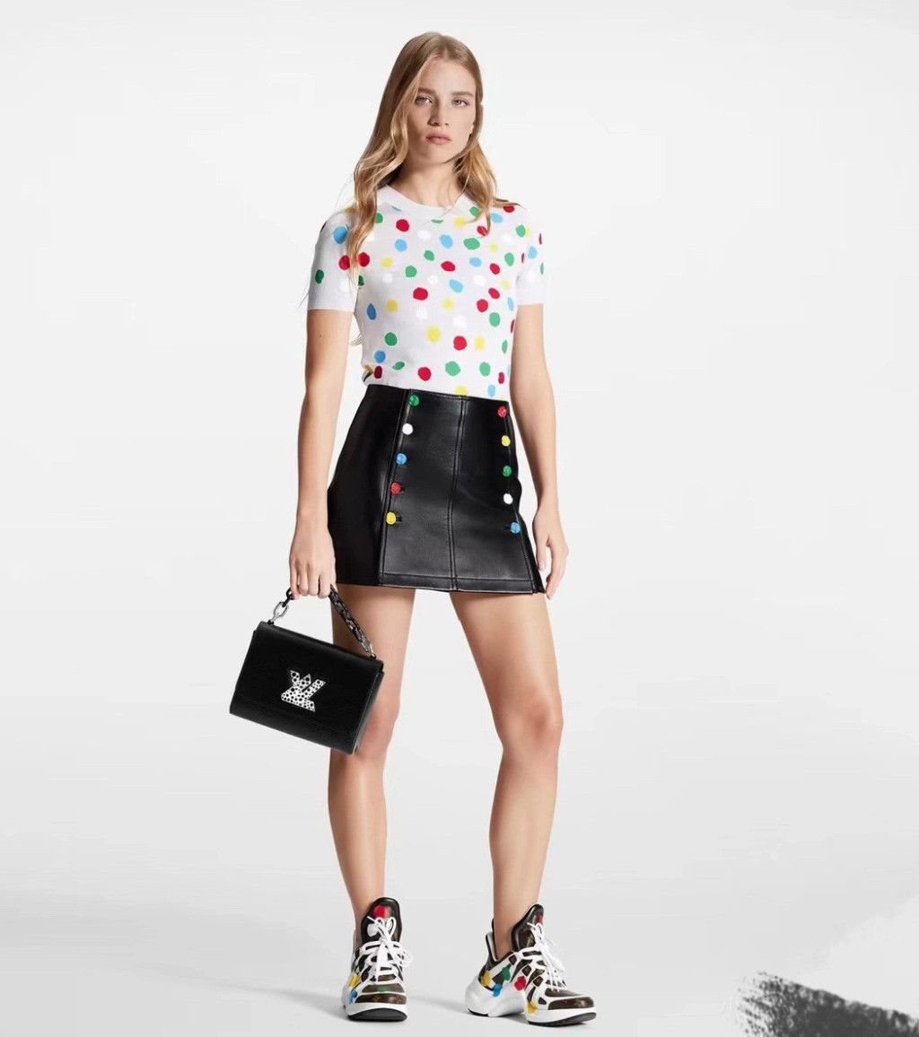 Louis Vuitton LV Yayoi Kusama Polka Dot Knit Top Size S / US 4 / IT 40 - 7 Thumbnail