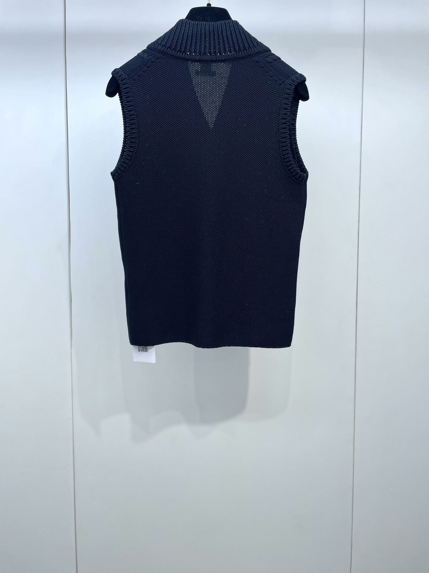 Hermes Hermes Black Knitted Vest Size XXS / US 00 / IT 34 - 2 Thumbnail