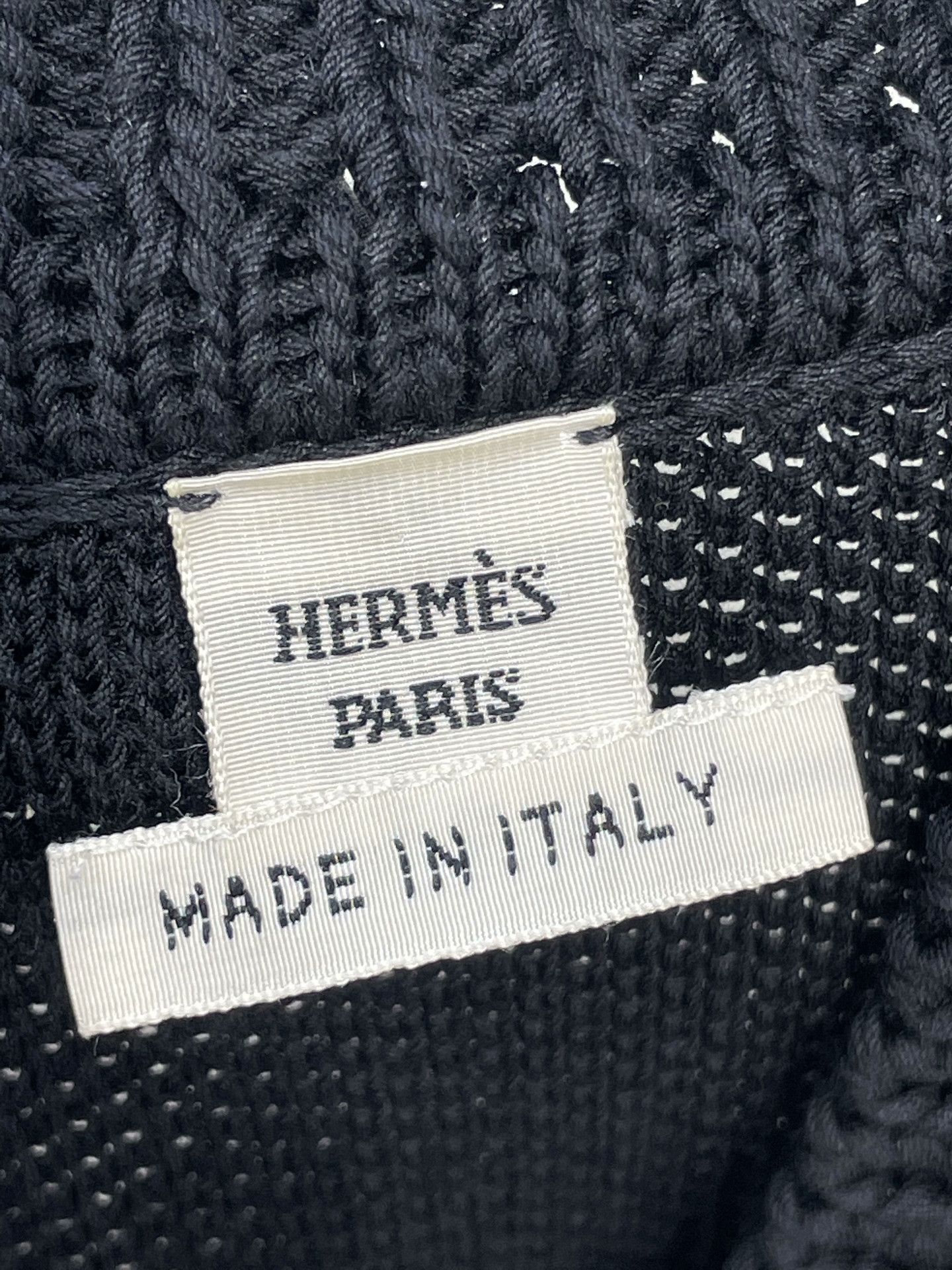 Hermes Hermes Black Knitted Vest Size XXS / US 00 / IT 34 - 3 Thumbnail