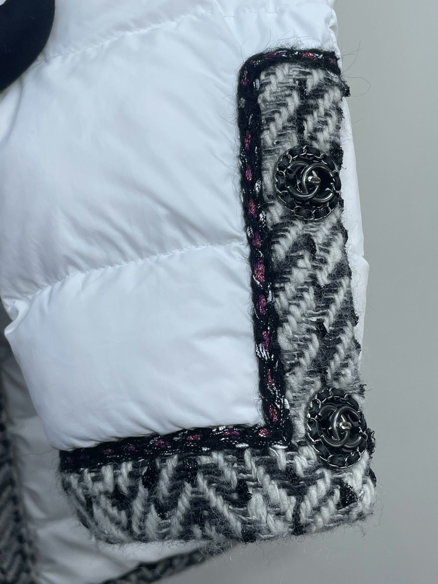 Chanel Chanel Forest Series White Four-Pocket Puffer Size XXS / US 00 / IT 34 - 3 Thumbnail