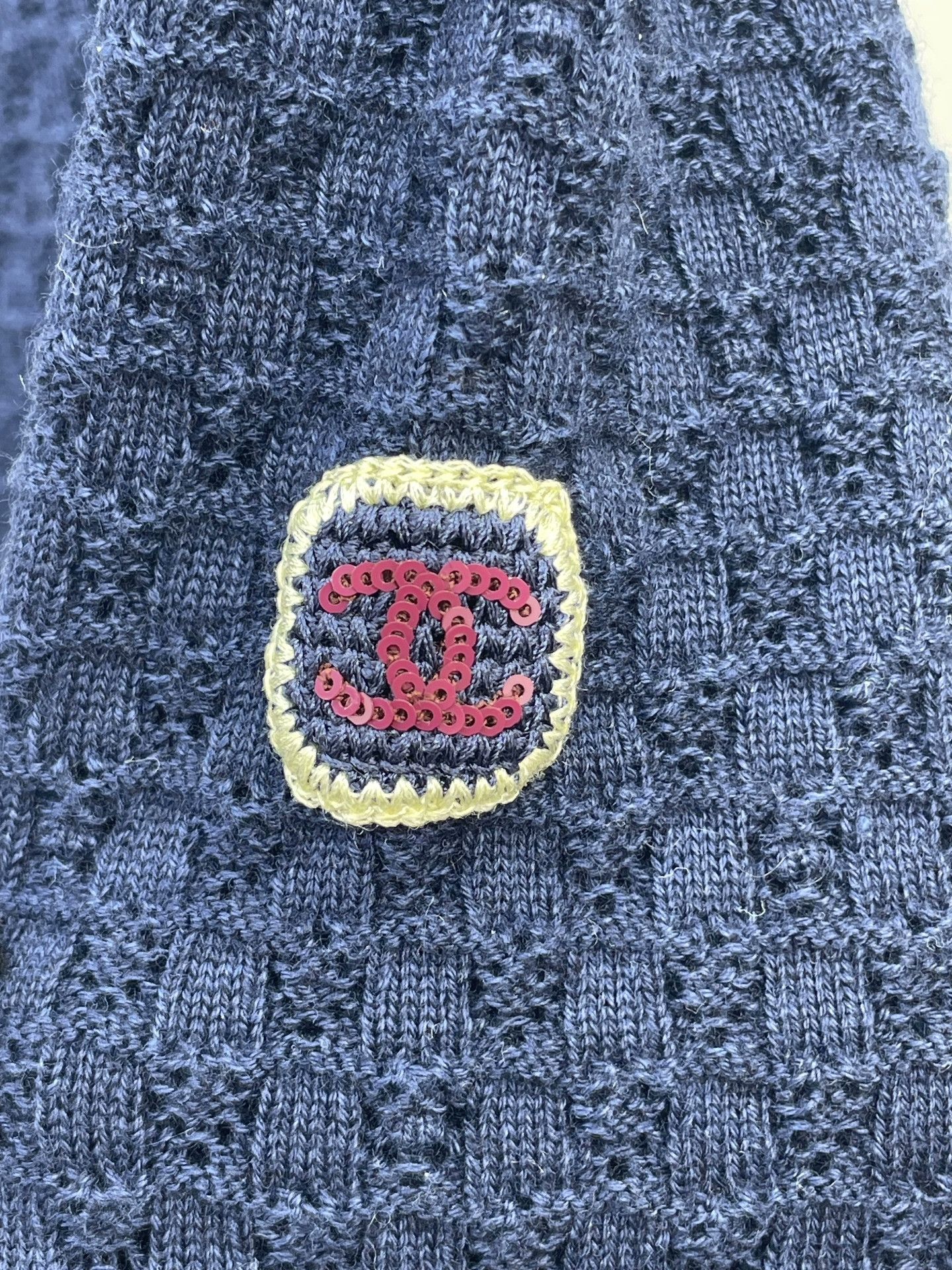 Chanel Chanel 26C Hollow-Out Knit Cardigan Size S / US 4 / IT 40 - 6 Thumbnail