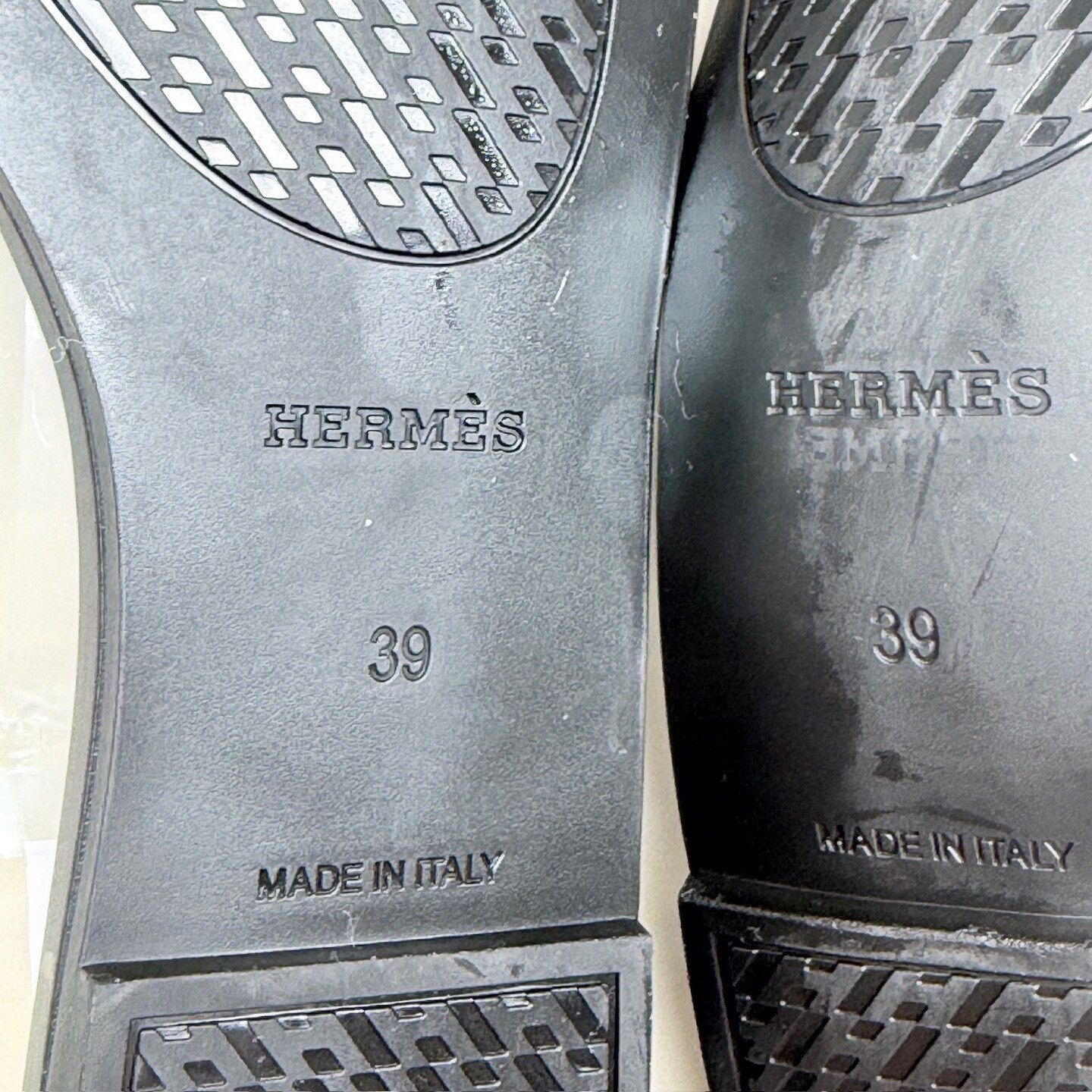 Hermes Hermes Black Pig Nose Slippers Size US 8 / IT 38 - 7 Thumbnail