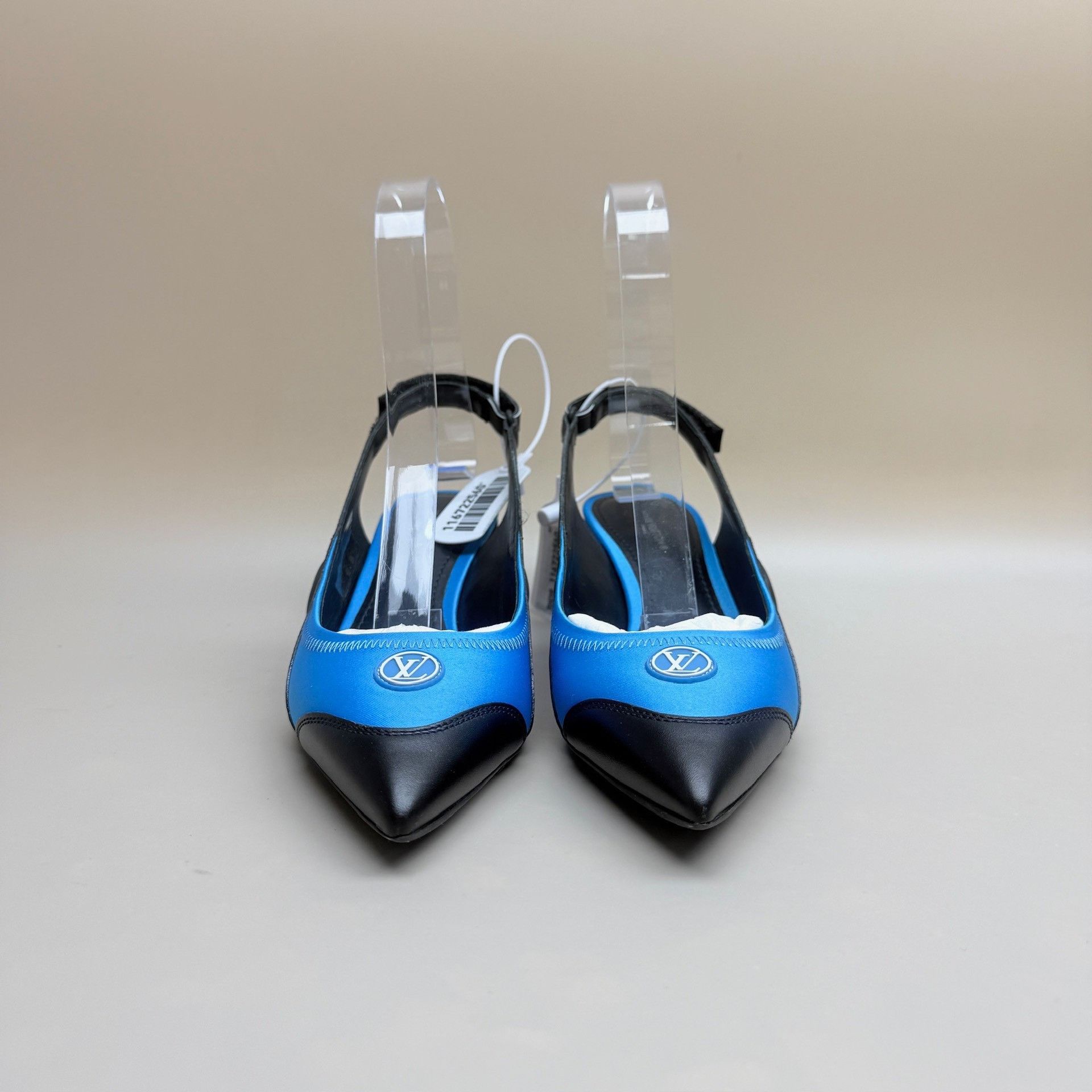 Louis Vuitton LV Logo High Heels Size 36 Size US 5 / IT 35 - 2 Thumbnail