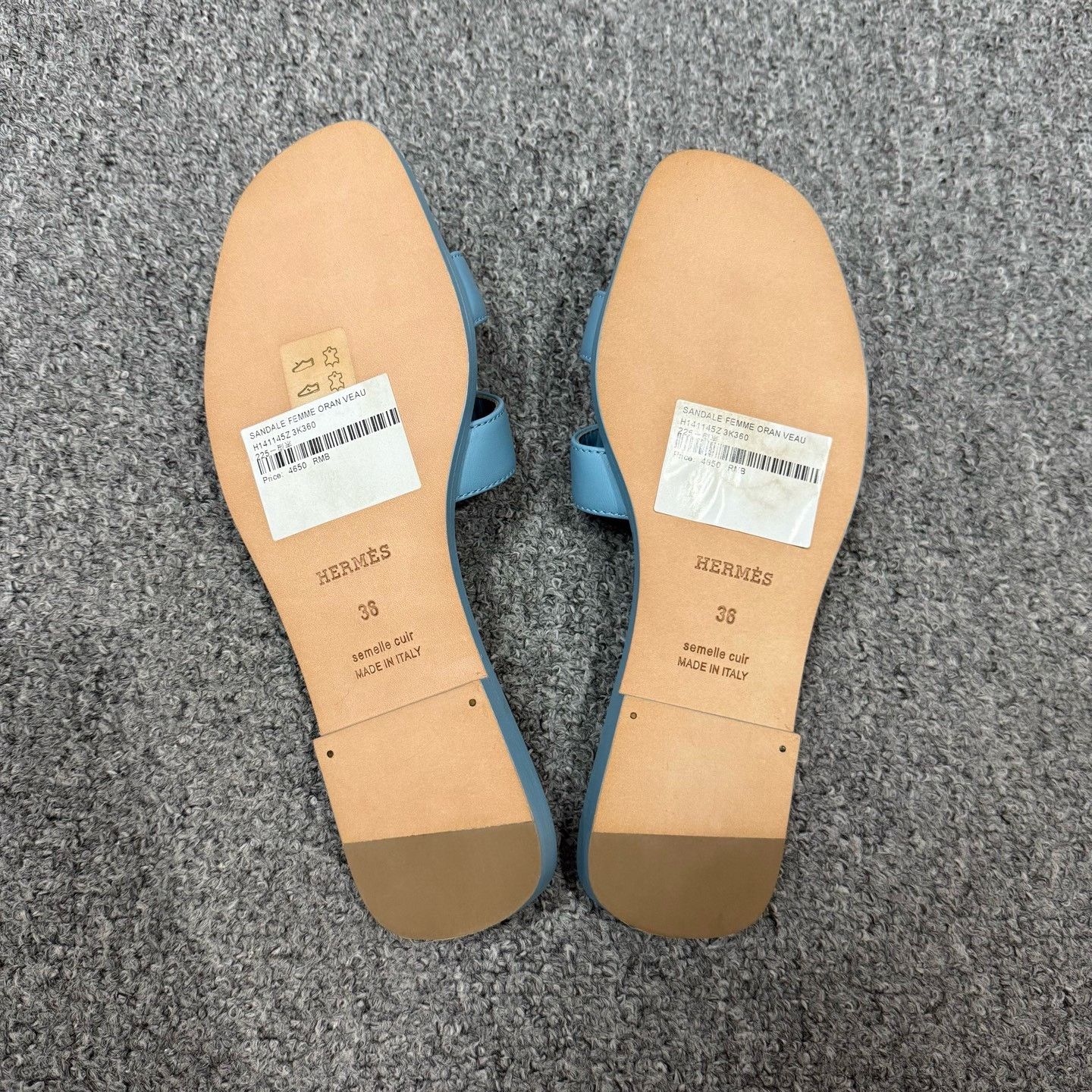 Hermes Hermes Oran Sandals Size 36 Size US 5 / IT 35 - 7 Thumbnail