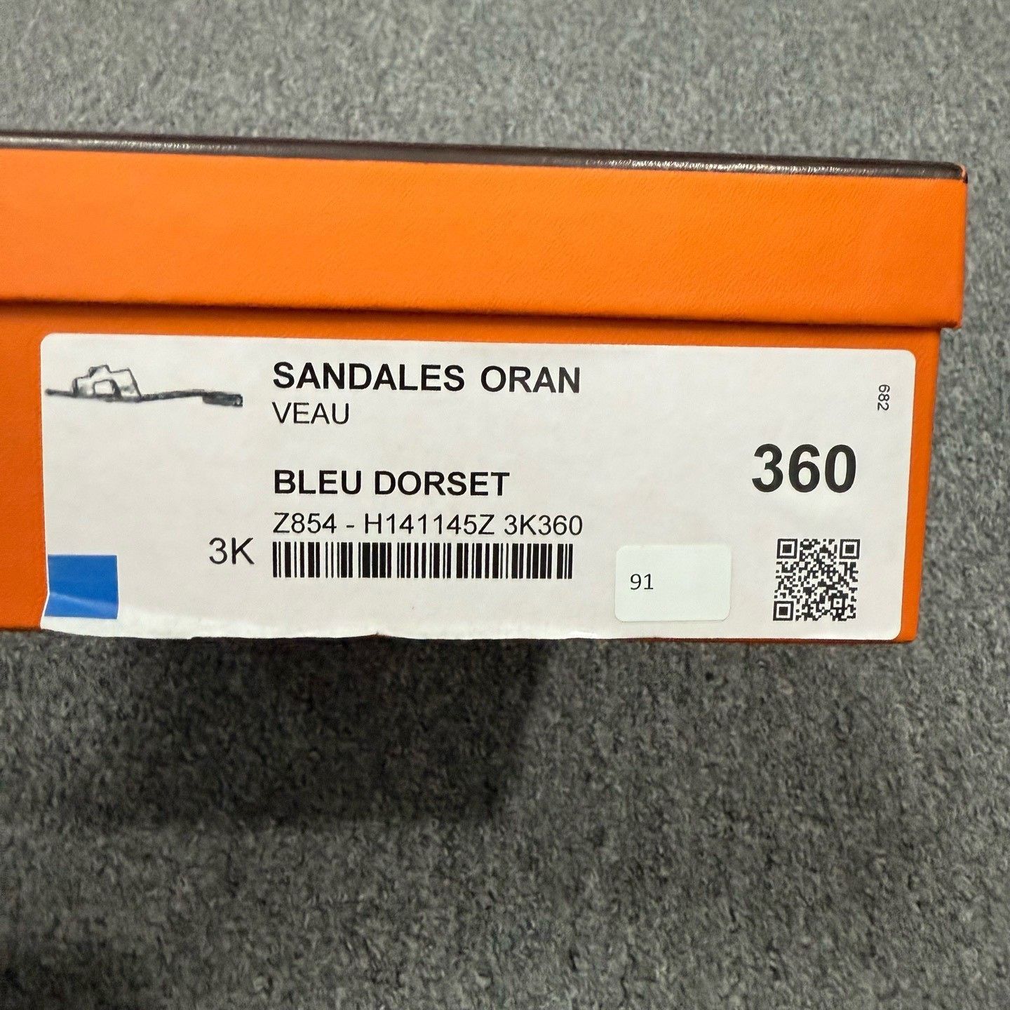 Hermes Hermes Oran Sandals Size 36 Size US 5 / IT 35 - 8 Thumbnail
