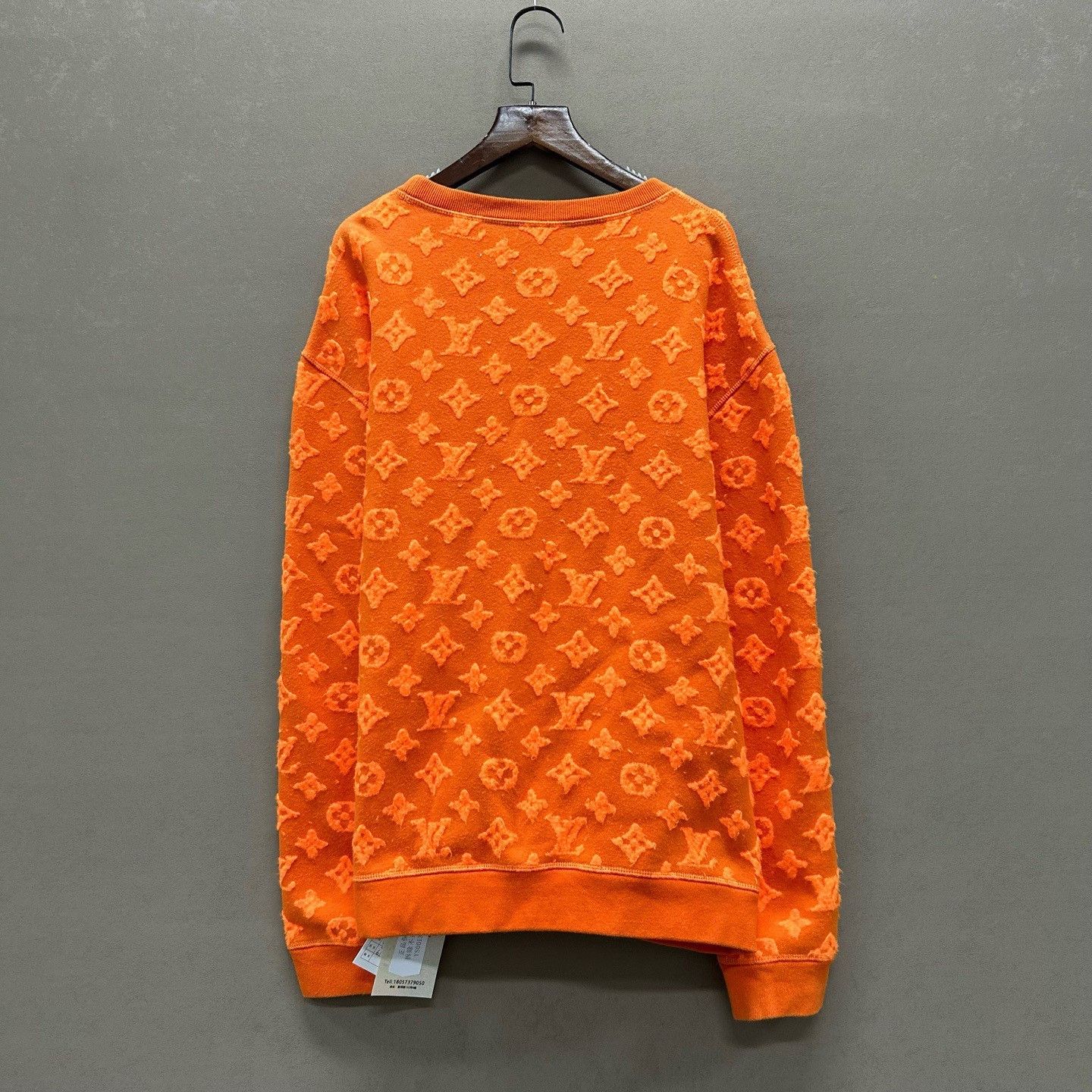 Louis Vuitton Louis Vuitton Logo Fleece Sweatshirt M Size US M / EU 48-50 / 2 - 2 Thumbnail