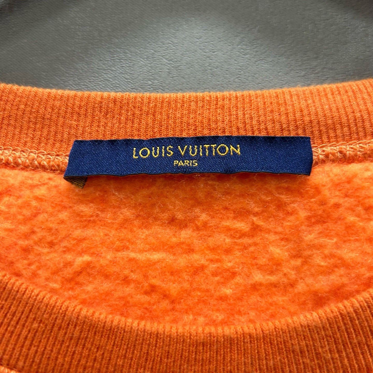 Louis Vuitton Louis Vuitton Logo Fleece Sweatshirt M Size US M / EU 48-50 / 2 - 3 Thumbnail