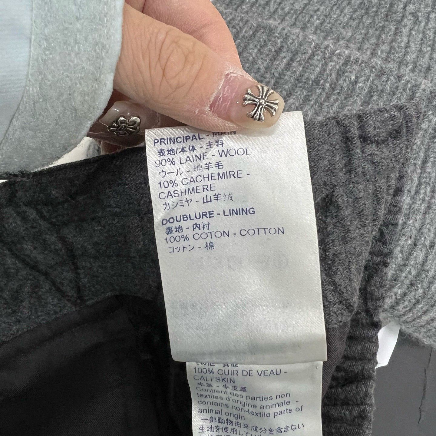 Louis Vuitton Louis Vuitton Three-Flower Cashmere Trousers Size US 28 / EU 44 - 5 Thumbnail