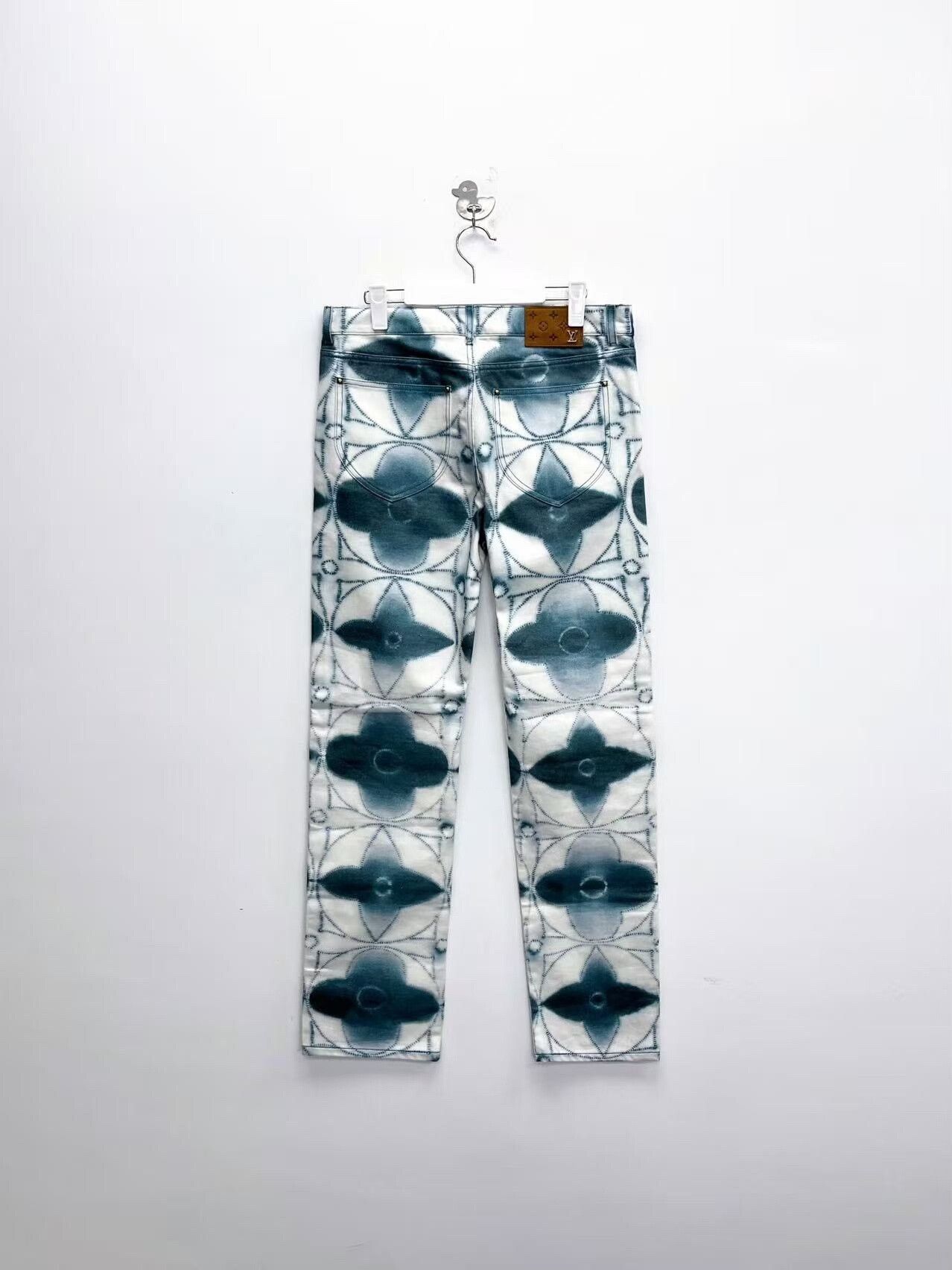 Louis Vuitton Louis Vuitton SS23 Monogram Tie-Dye Denim Pants Size US 30 / EU 46 - 2 Thumbnail