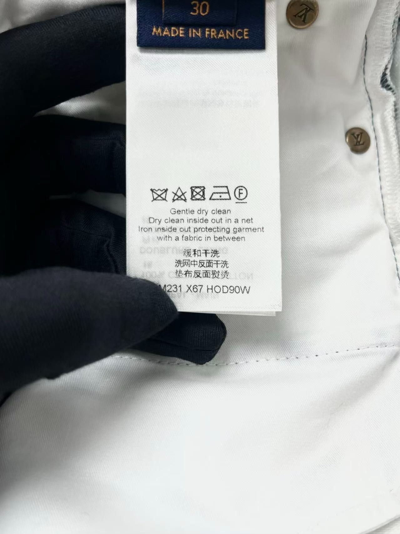 Louis Vuitton Louis Vuitton SS23 Monogram Tie-Dye Denim Pants Size US 30 / EU 46 - 6 Thumbnail