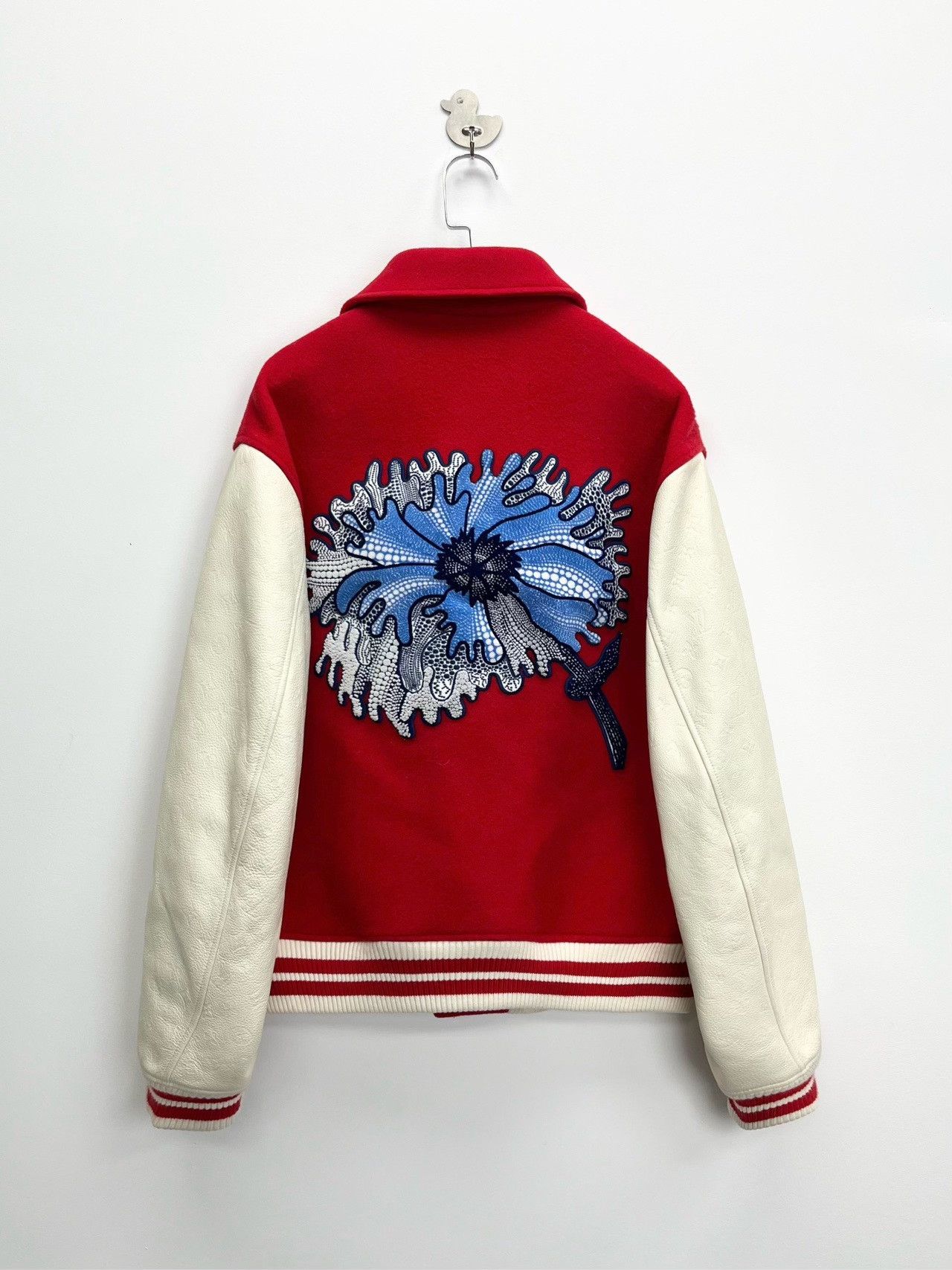 Louis Vuitton Louis Vuitton x Kusama Red Baseball Jacket Size US M / EU 48-50 / 2 - 2 Thumbnail