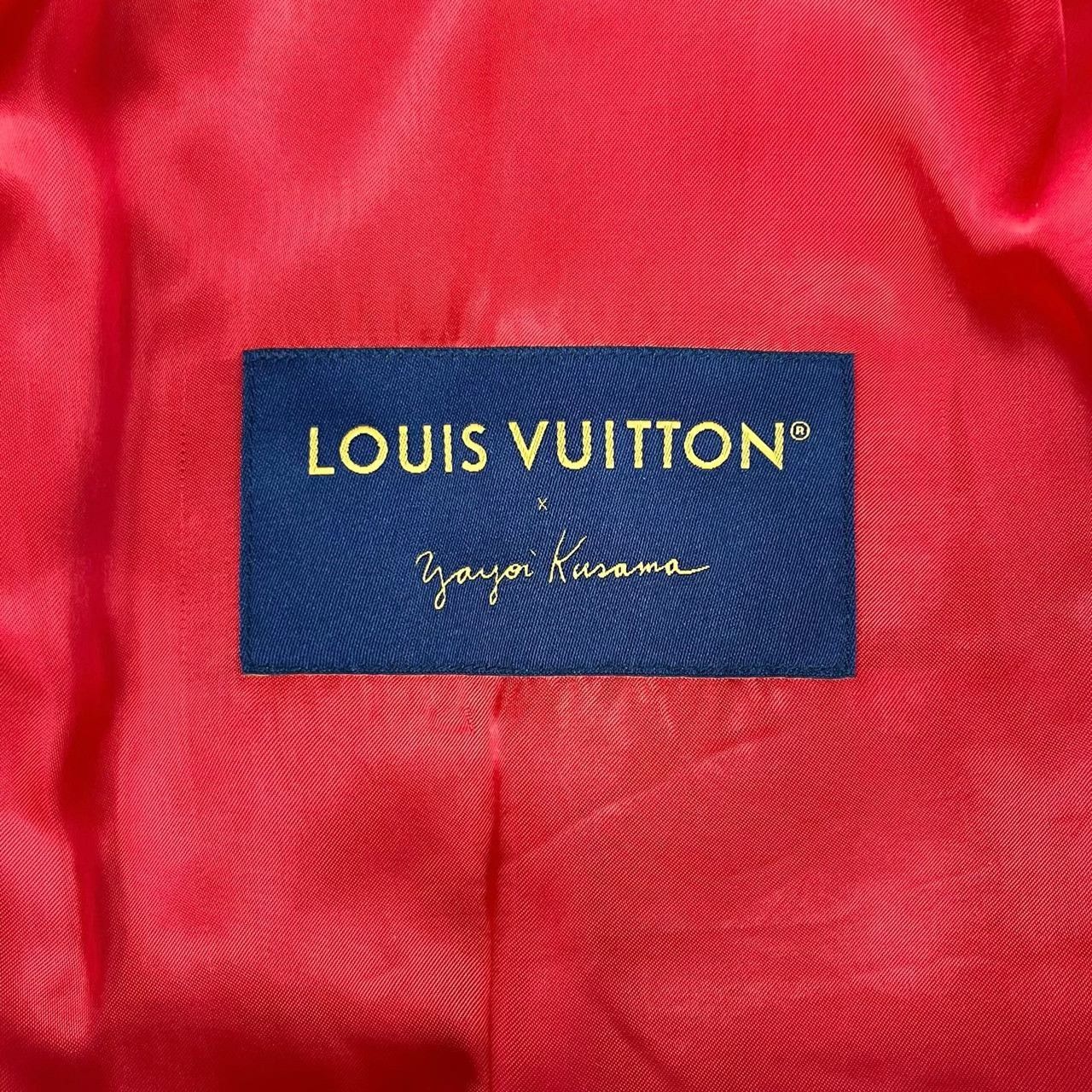 Louis Vuitton Louis Vuitton x Kusama Red Baseball Jacket Size US M / EU 48-50 / 2 - 4 Thumbnail