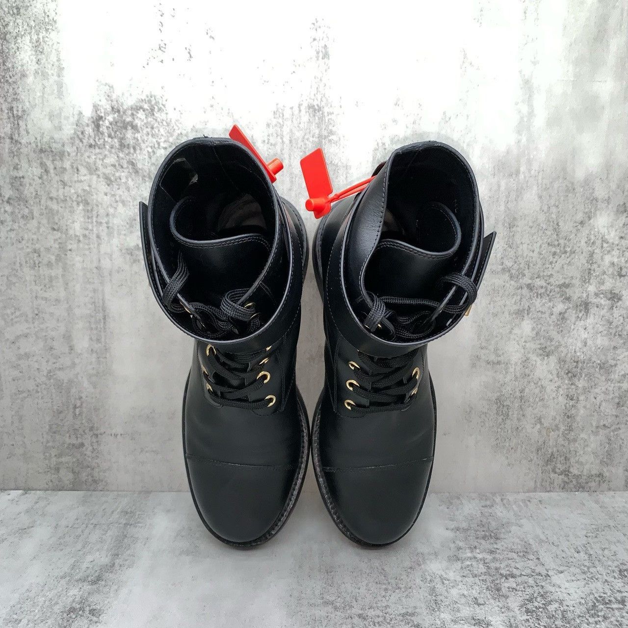 Louis Vuitton LV Black Lock Buckle Short Boots Size US 6 / IT 36 - 6 Thumbnail