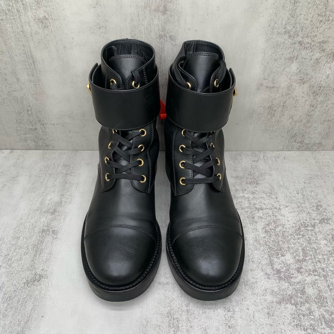 Louis Vuitton LV Black Lock Buckle Short Boots Size US 6 / IT 36 - 4 Thumbnail