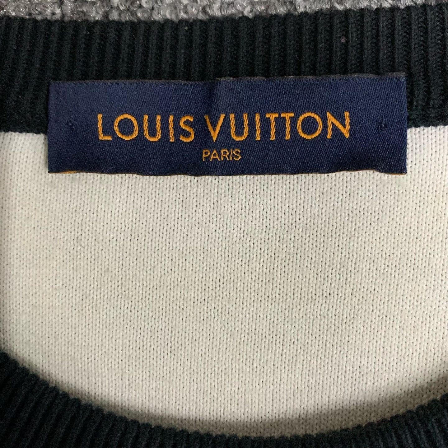 Louis Vuitton Louis Vuitton Black Monogram Knit Sweater Size US M / EU 48-50 / 2 - 6 Thumbnail