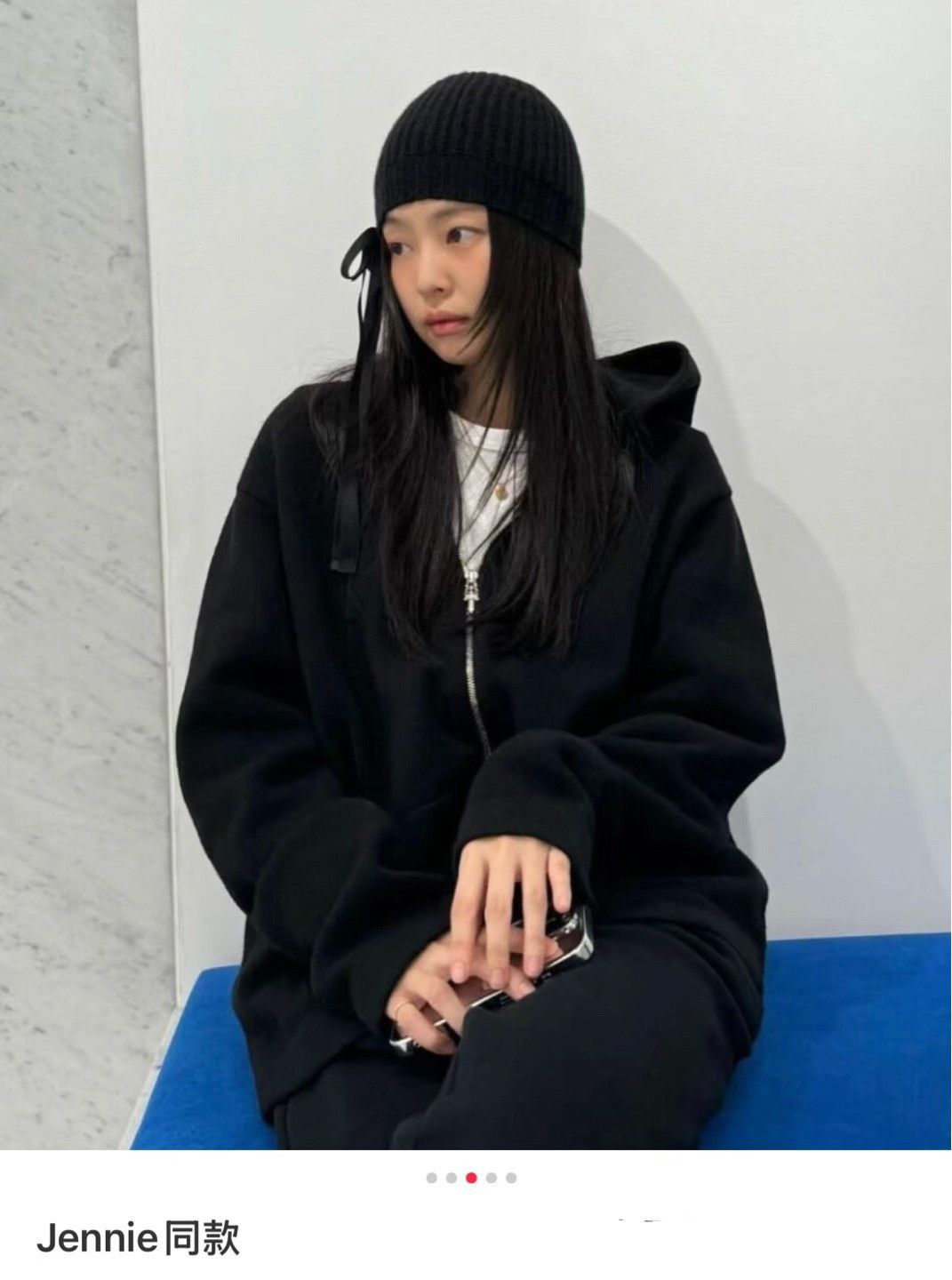 Louis Vuitton Louis Vuitton Black Knit Jacket Size US XS / EU 42 / 0 - 7 Thumbnail