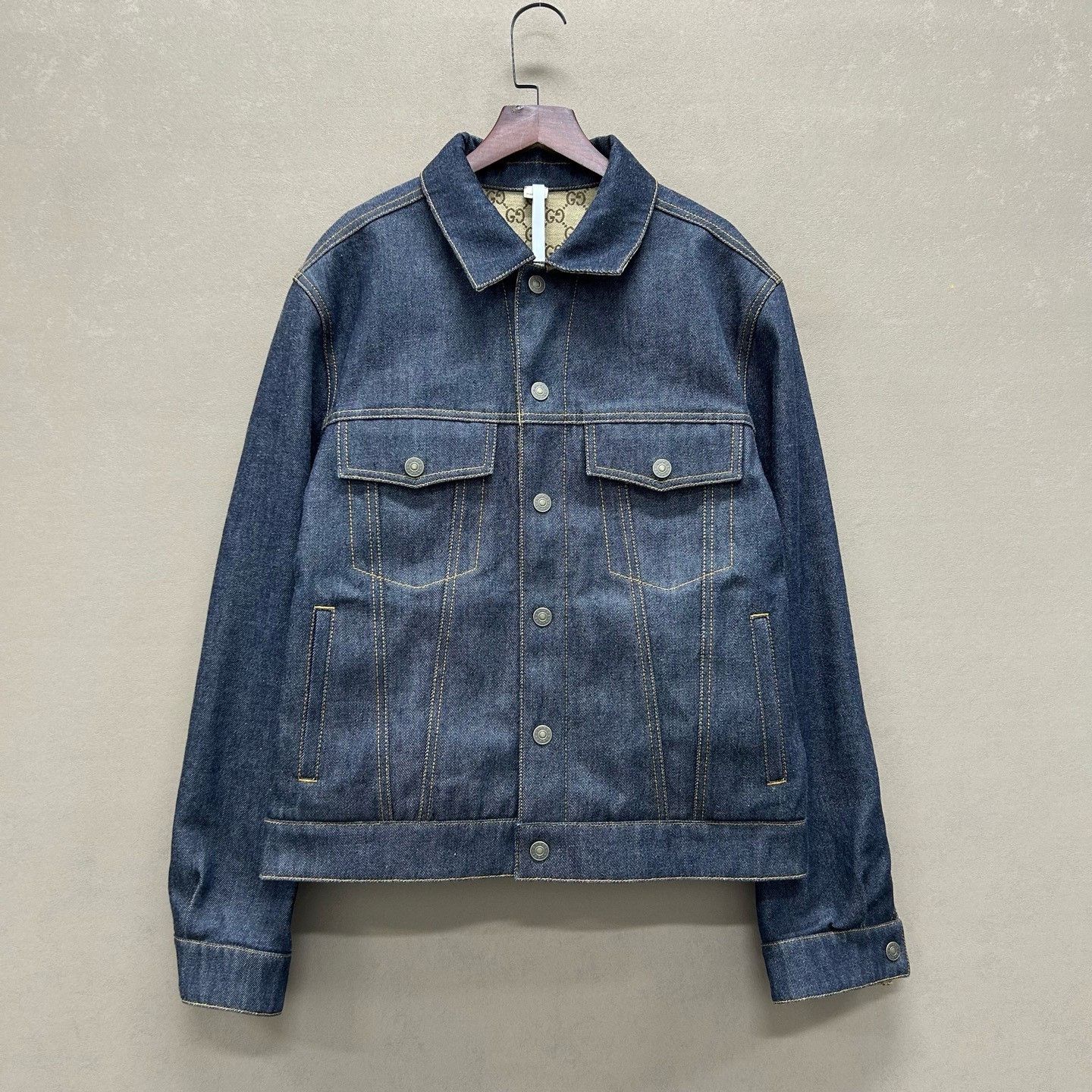 Gucci Gucci Reversible All-Over Print Denim Jacket Size US S / EU 44-46 / 1 - 3 Thumbnail