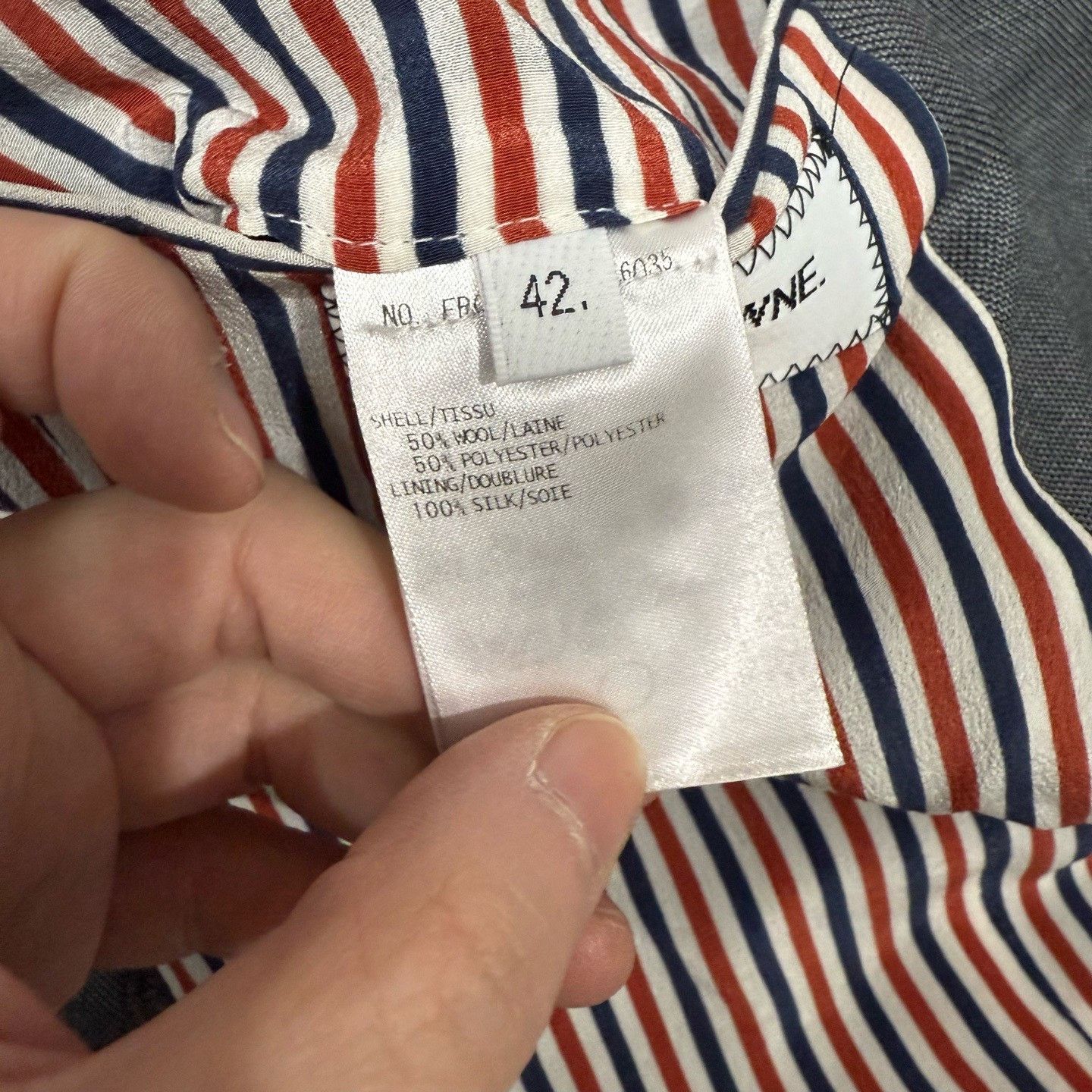 Thom Browne Thom Browne TB Four Stripe Wool Blazer Size US XS / EU 42 / 0 - 5 Thumbnail