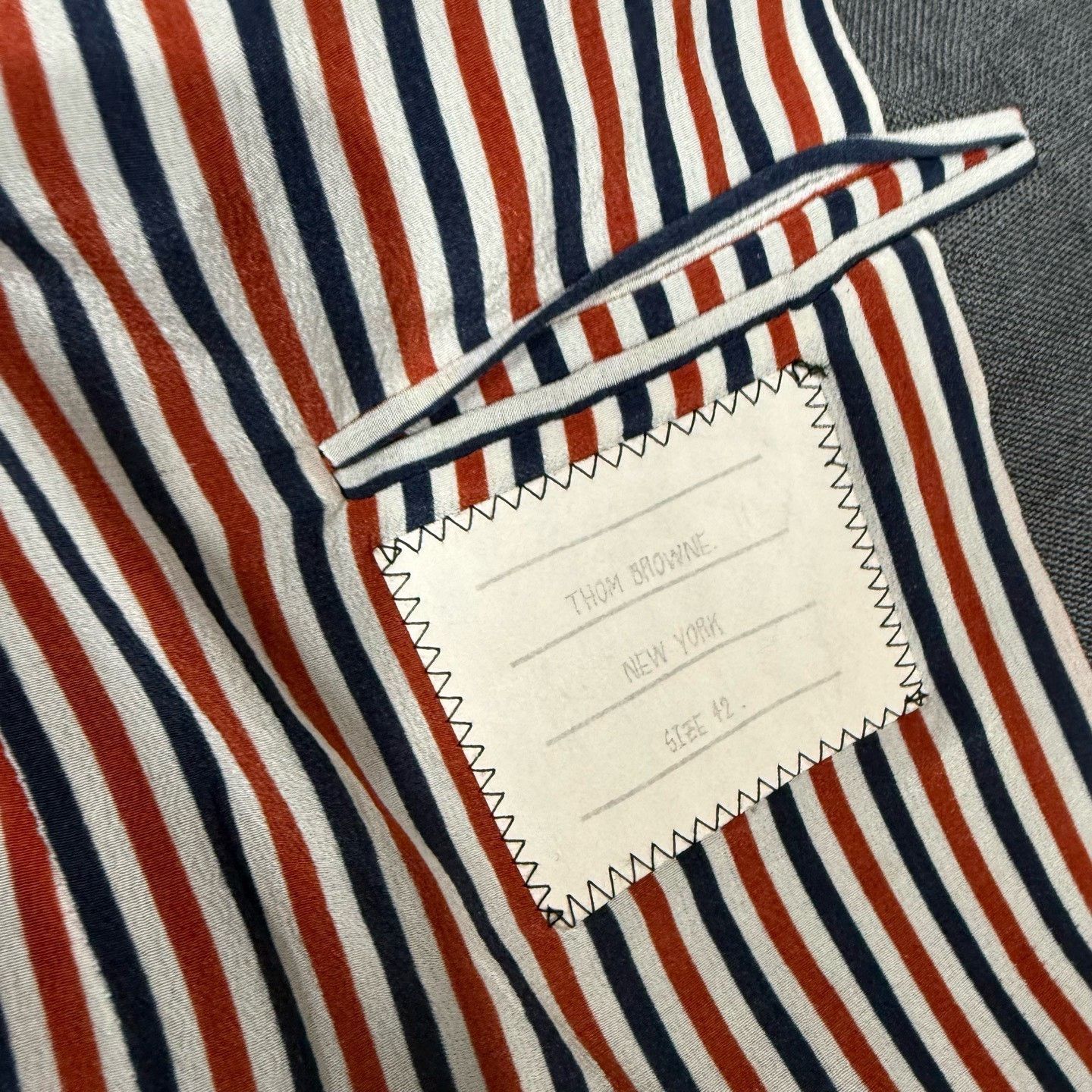 Thom Browne Thom Browne TB Four Stripe Wool Blazer Size US XS / EU 42 / 0 - 4 Thumbnail