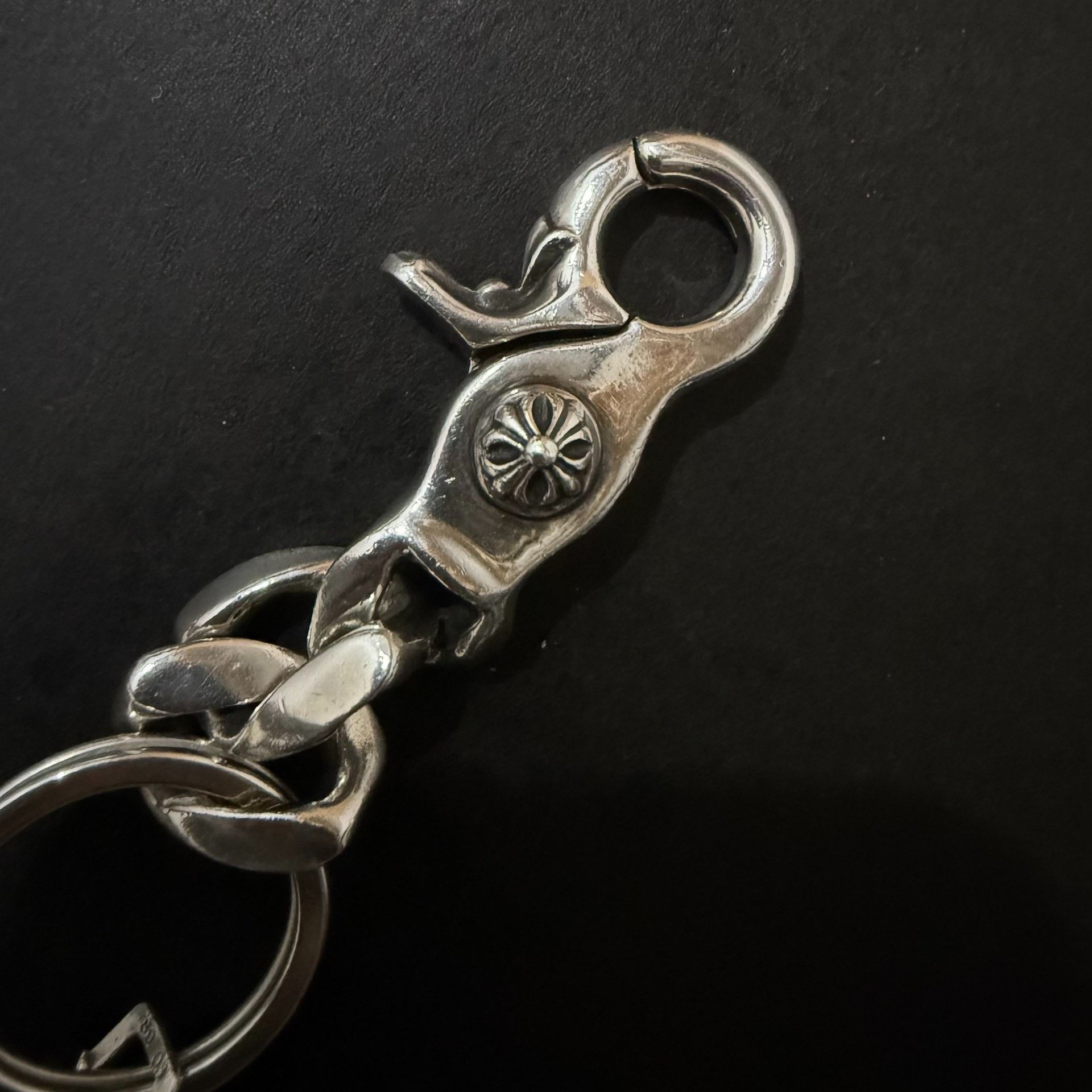 Chrome Hearts Chrome Hearts Lobster Clasp Twisted Chain Sword Keychain Size ONE SIZE - 3 Thumbnail