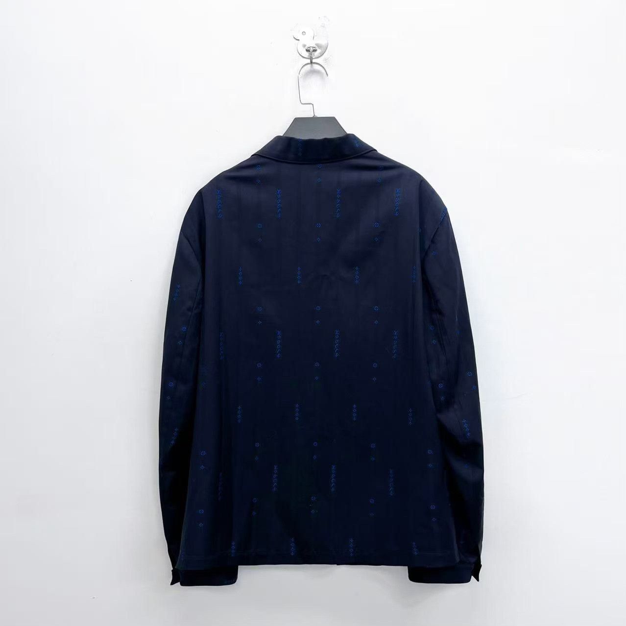 Louis Vuitton Louis Vuitton FW25 Logo Embroidered Blazer Size US L / EU 52-54 / 3 - 2 Thumbnail
