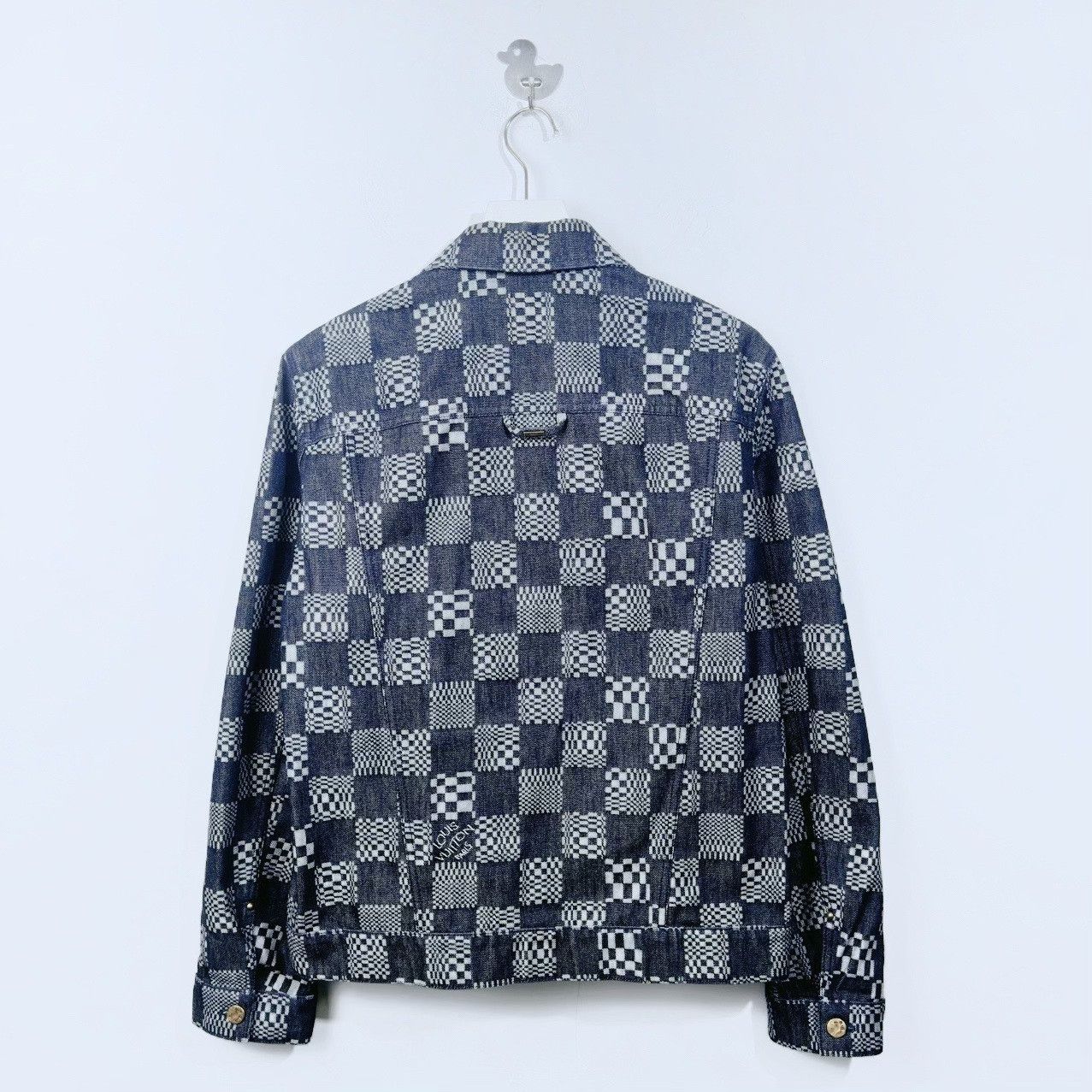 Louis Vuitton Louis Vuitton Damier Monogram Denim Jacket Size US M / EU 48-50 / 2 - 2 Thumbnail