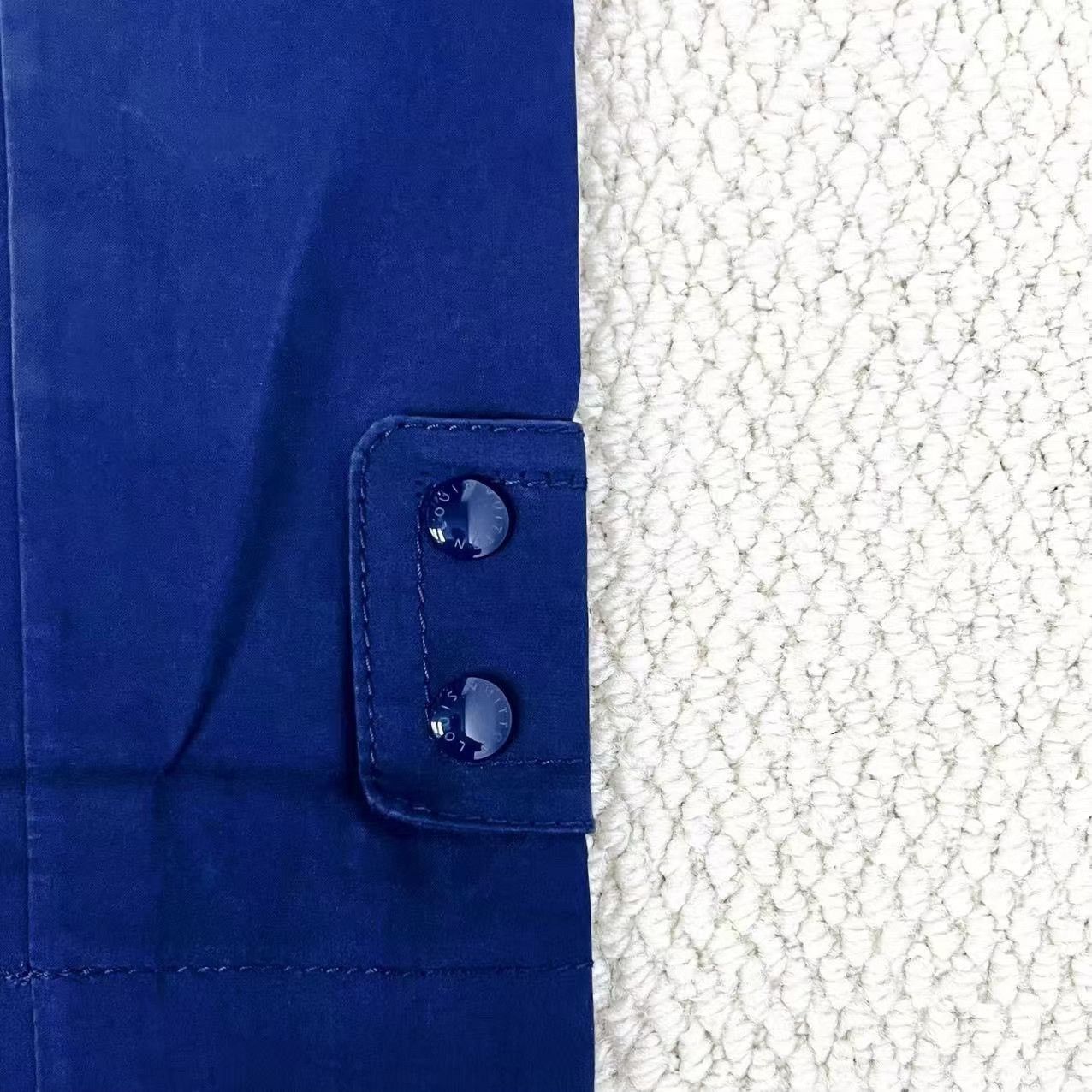 Louis Vuitton Louis Vuitton Blue Zip Jacket Size XXS / US 00 / IT 34 - 4 Thumbnail