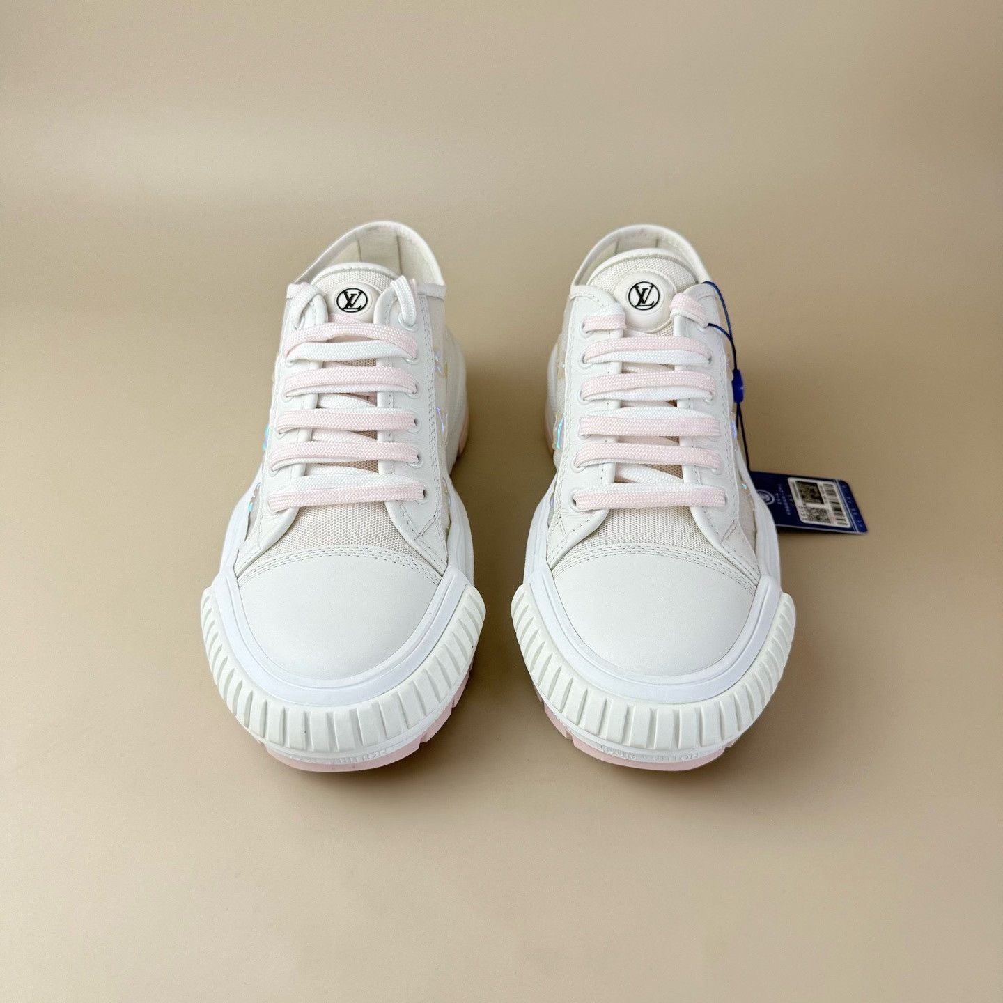 Louis Vuitton Louis Vuitton Laser Monogram Biscuit Shoes Size US 7 / IT 37 - 2 Thumbnail