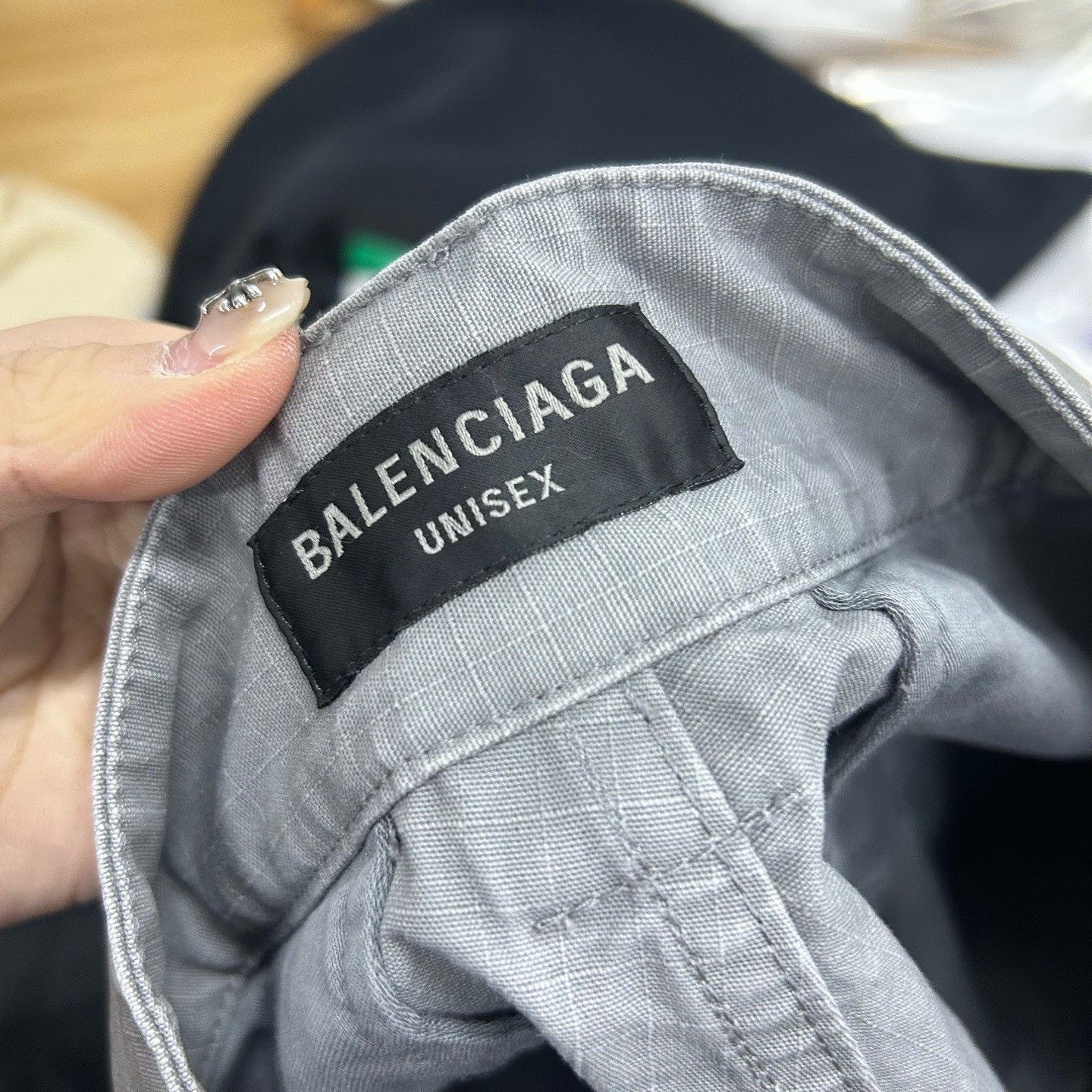 Balenciaga Balenciaga 25 New Gray Embroidered Logo Cargo Shorts XS Size US 26 / EU 42 - 3 Thumbnail