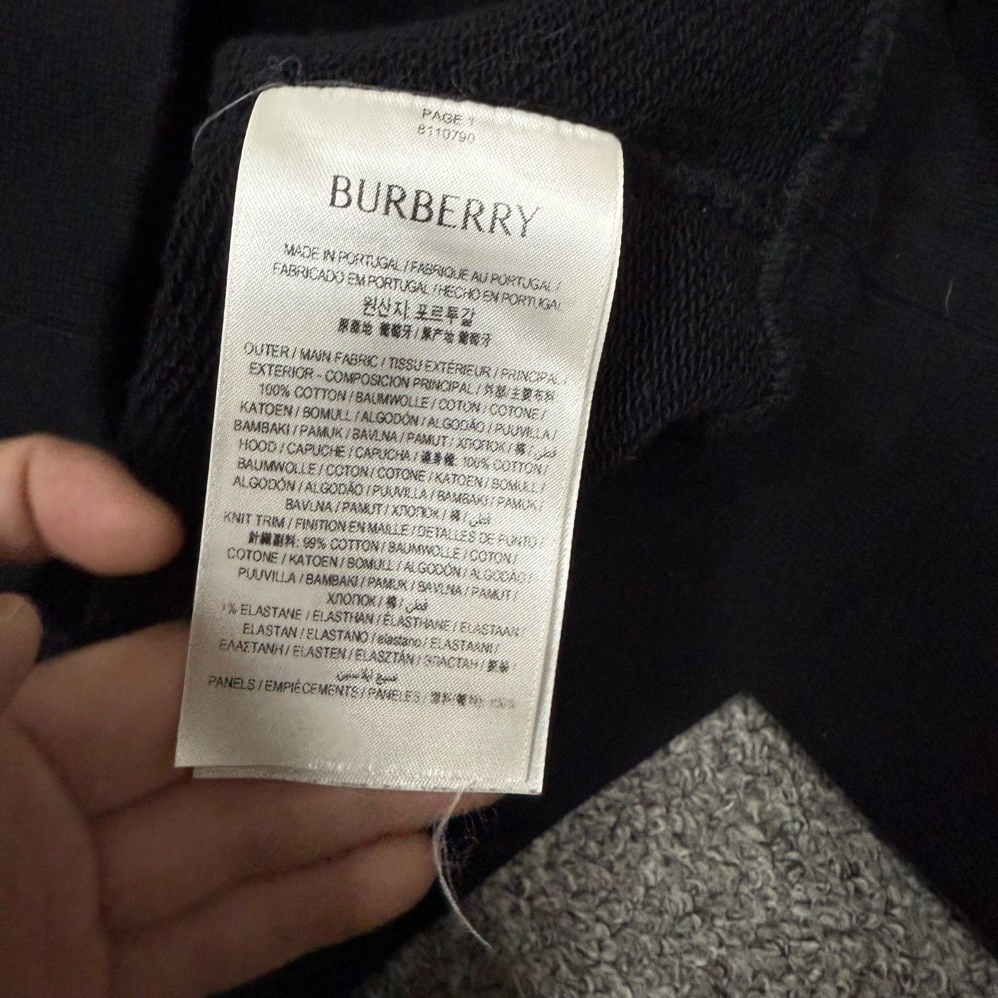 Burberry Burberry Embroidered Warhorse Check Zip Hoodie Size US XS / EU 42 / 0 - 4 Thumbnail