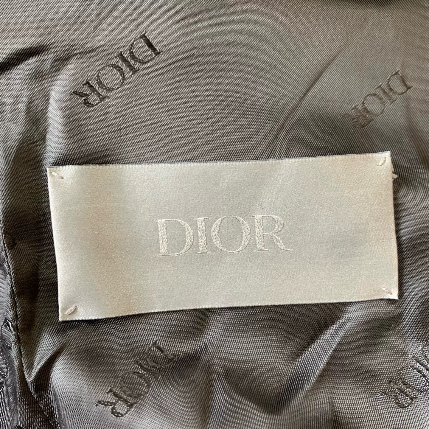 Dior DIOR Logo Suede Leather Jacket Size US S / EU 44-46 / 1 - 6 Thumbnail