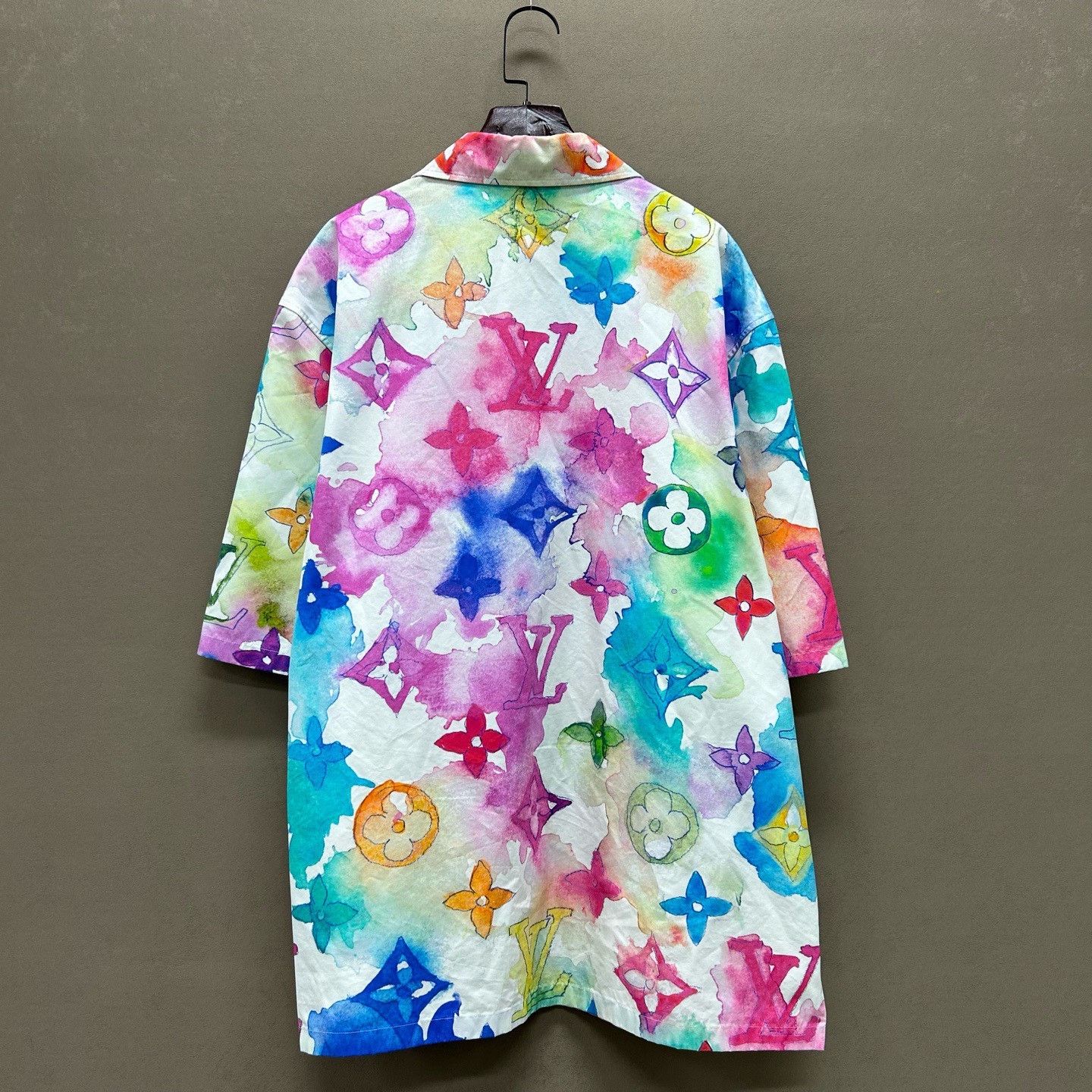 Louis Vuitton LV New Water Ink Three-Flower Shirt Size US L / EU 52-54 / 3 - 2 Thumbnail