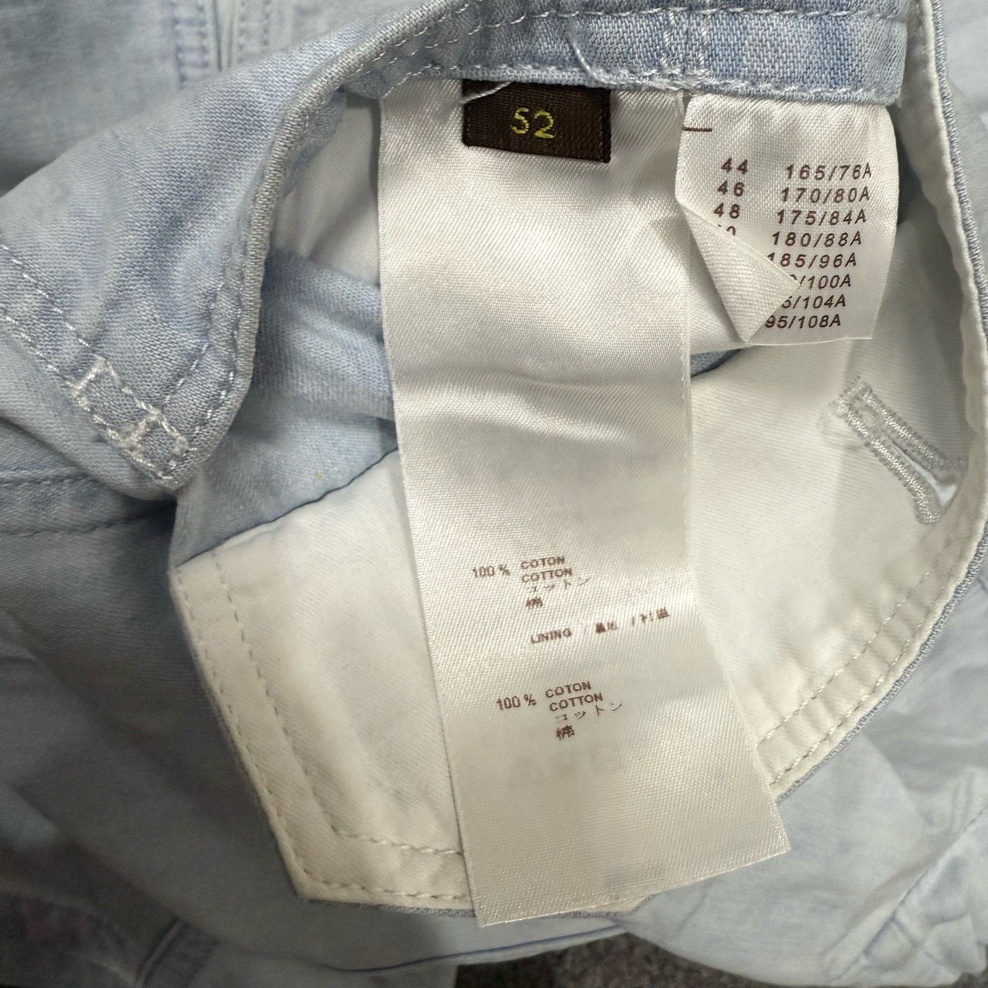 Louis Vuitton Louis Vuitton Blue Multi-Pocket Shirt Jacket Size US L / EU 52-54 / 3 - 4 Thumbnail
