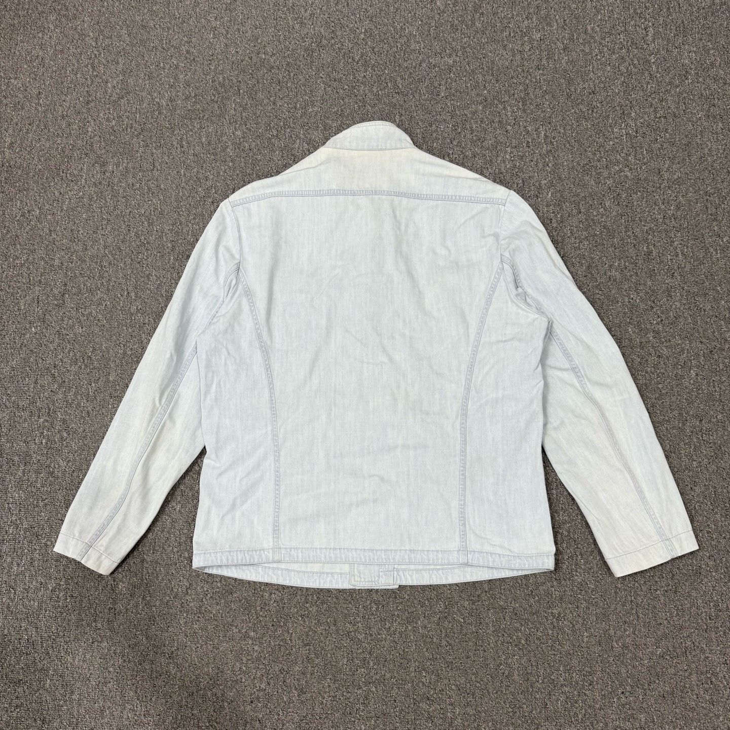 Louis Vuitton Louis Vuitton Blue Multi-Pocket Shirt Jacket Size US L / EU 52-54 / 3 - 2 Thumbnail