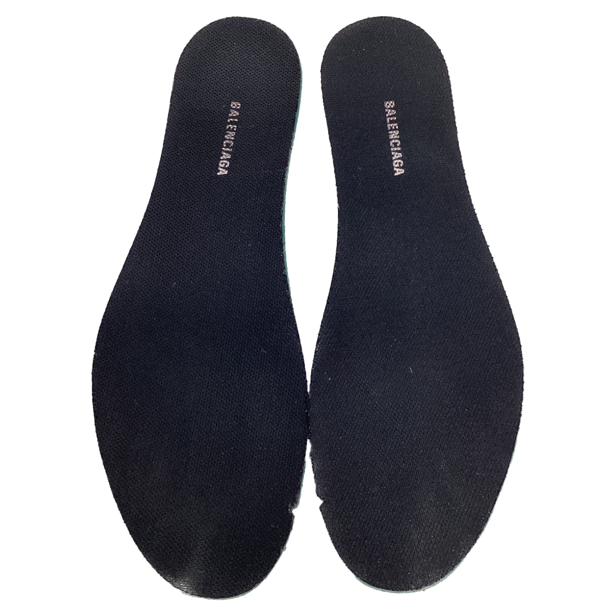 Balenciaga Balenciaga Speed Trainer Shoes in Blue Polyester Size US 6 / IT 36 - 9 Thumbnail