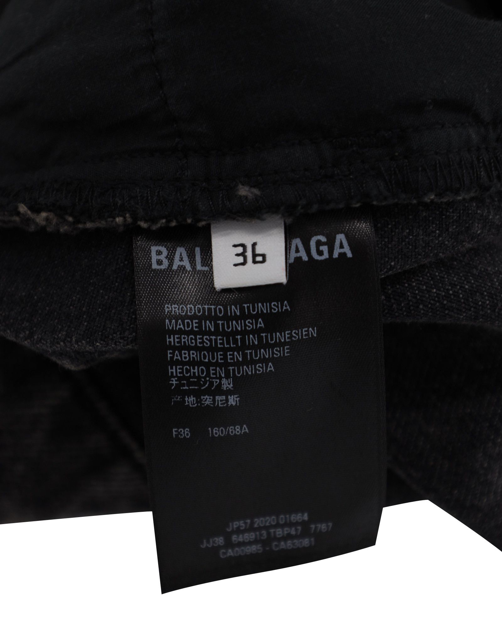 Balenciaga Balenciaga A-line Midi Denim Skirt in Dark Grey Cotton Size 26" / US 2 / IT 38 - 4 Thumbnail