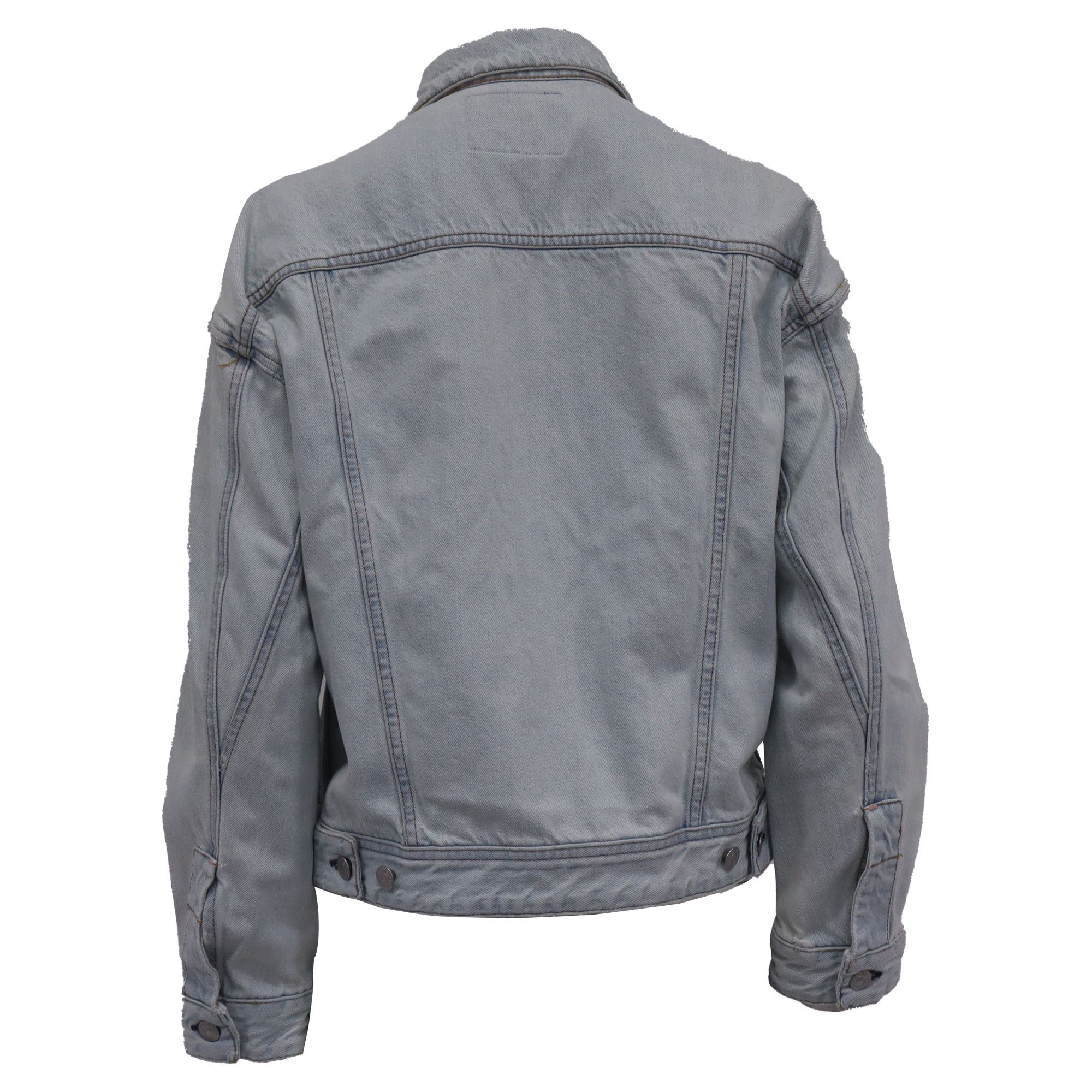 Acne Studios Acne Studios Button-Down Jacket in Bluer Cotton Denim Size XS / US 0-2 / IT 36-38 - 5 Thumbnail
