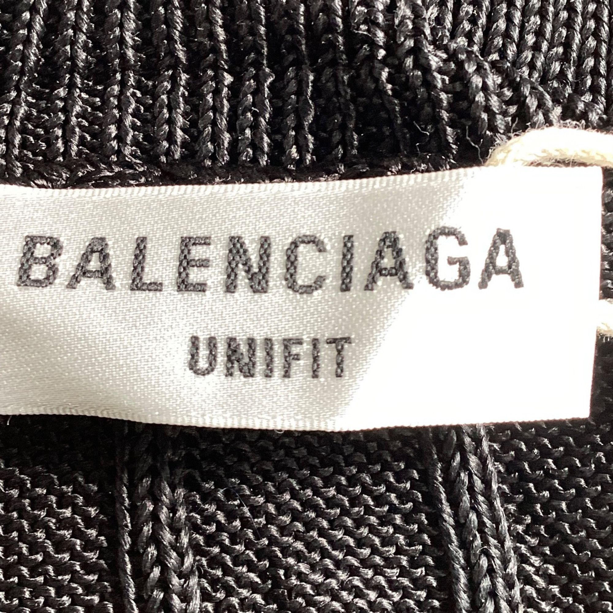 Balenciaga Balenciaga Turtleneck Rib Knit Sweater in Black Silk Size XS / US 0-2 / IT 36-38 - 5 Thumbnail