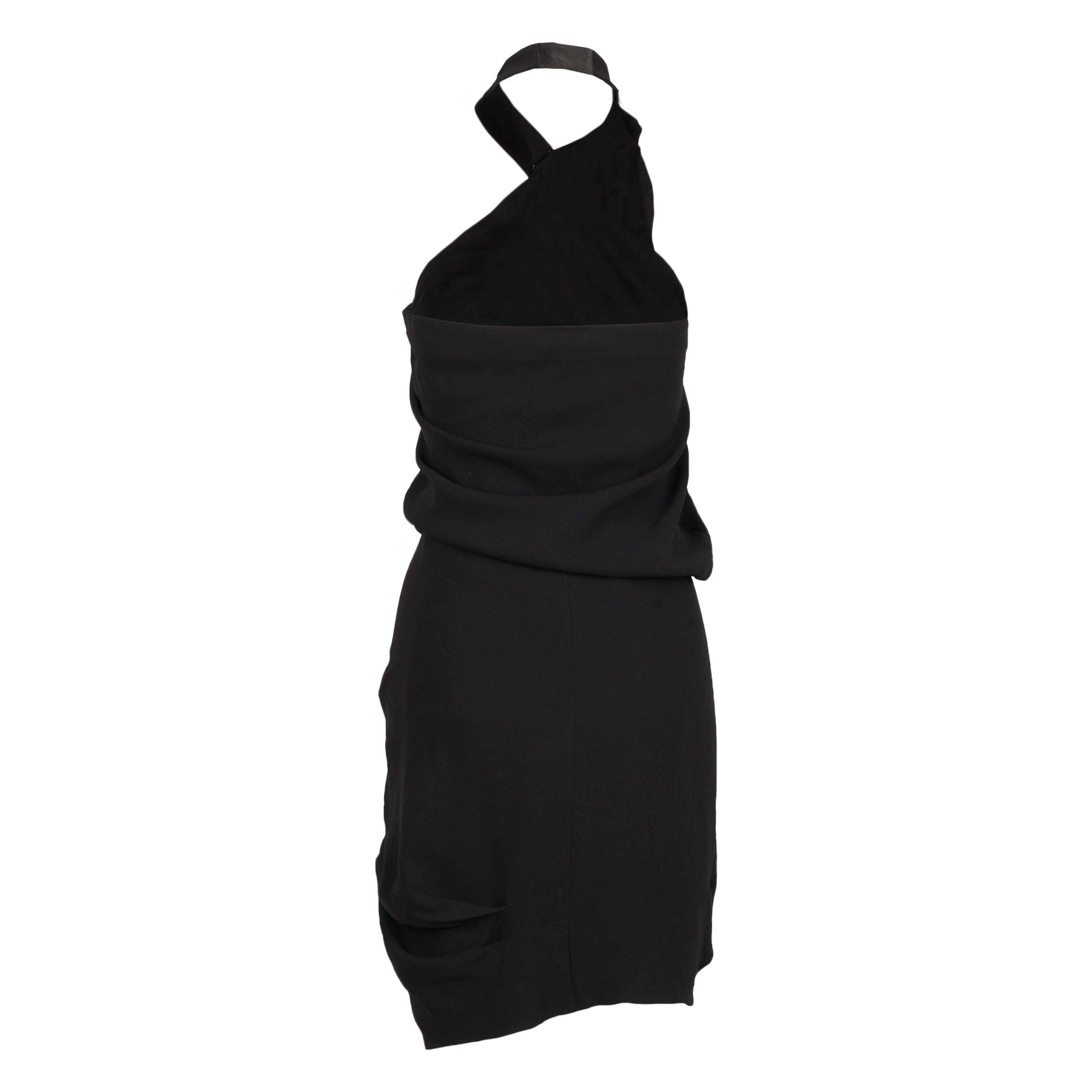 Balenciaga Balenciaga Black Backless Dress Size XS / US 0-2 / IT 36-38 - 2 Thumbnail