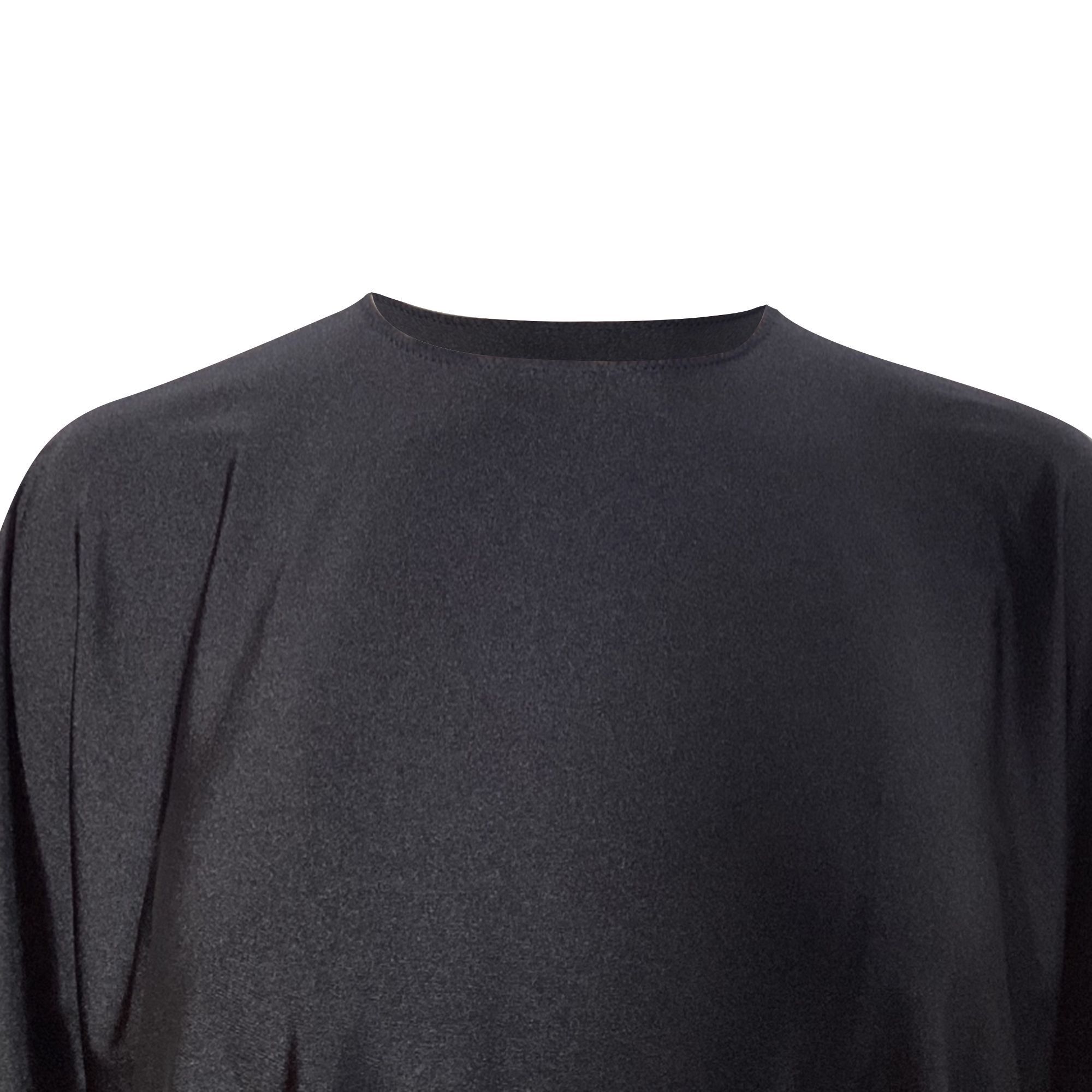 Balenciaga Balenciaga Loose Midi Dress in Black Polyamide Size XS / US 0-2 / IT 36-38 - 7 Thumbnail