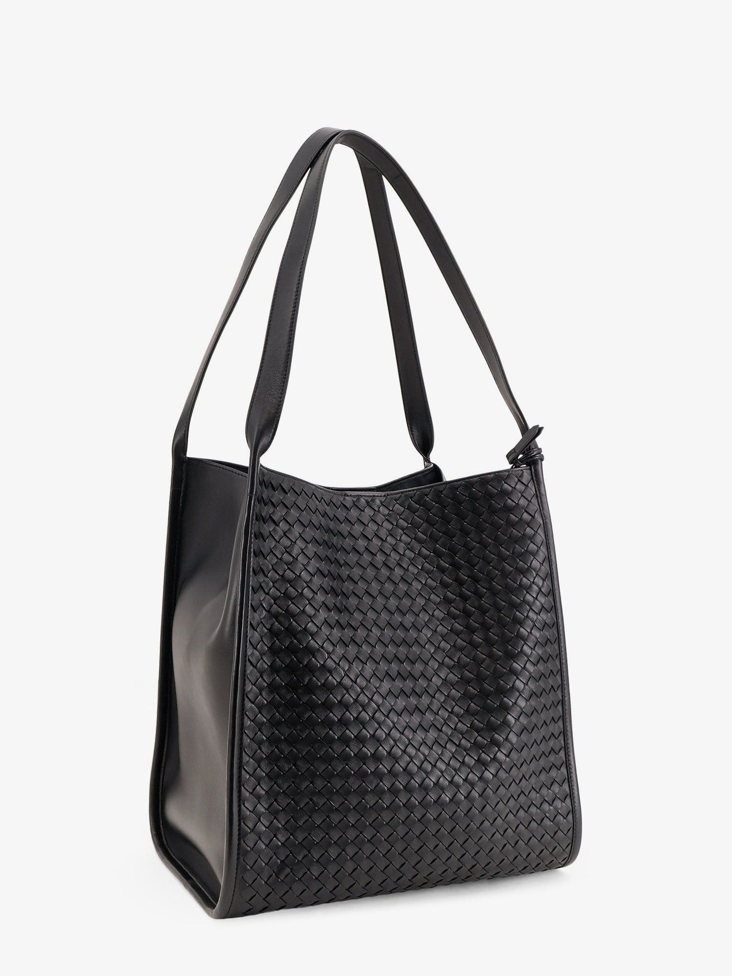 Bottega Veneta Corriere Leather Shoulder Bag With Intrecciato Pattern Size ONE SIZE - 3 Thumbnail