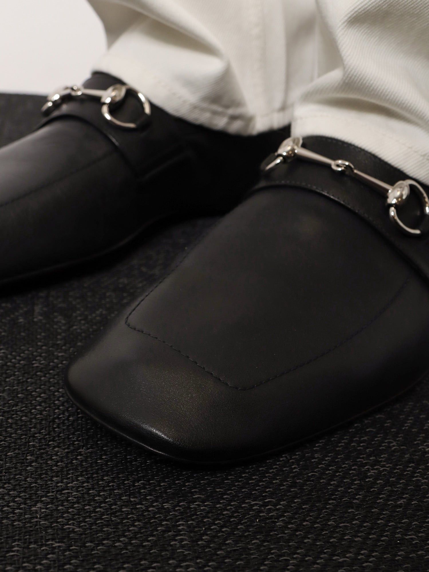 Gucci Leather Ragazzo Loafers Size US 8 / EU 41 - 4 Thumbnail