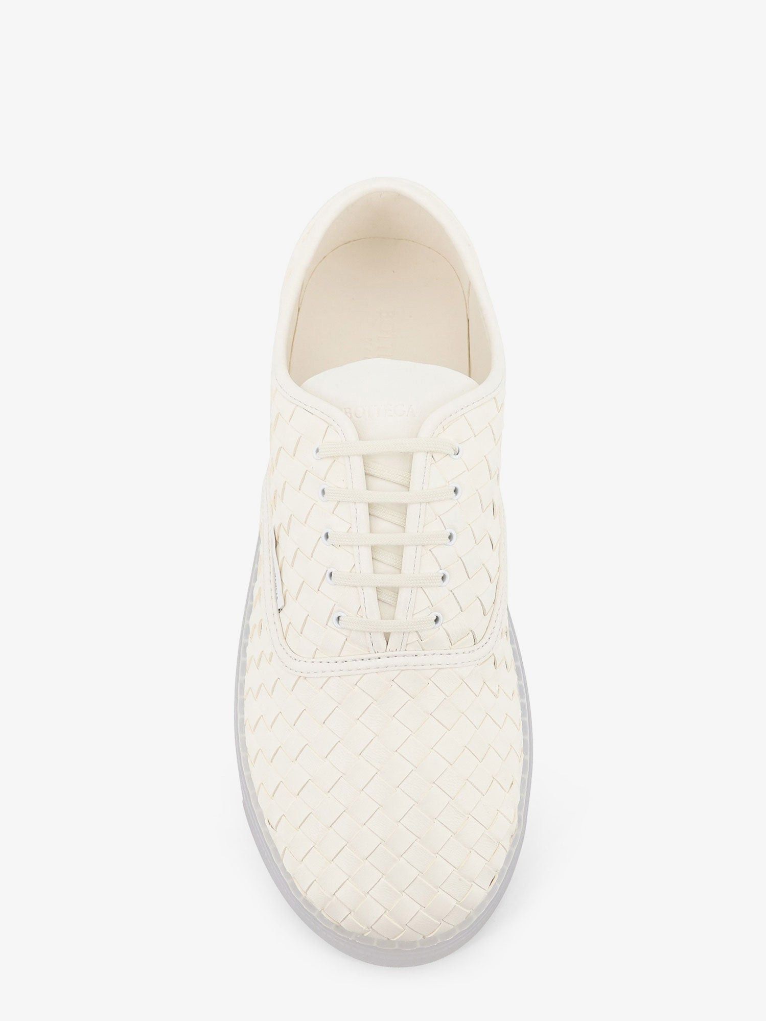 Bottega Veneta Serena Leather Sneakers With Woven Effect Size US 8 / EU 41 - 5 Thumbnail