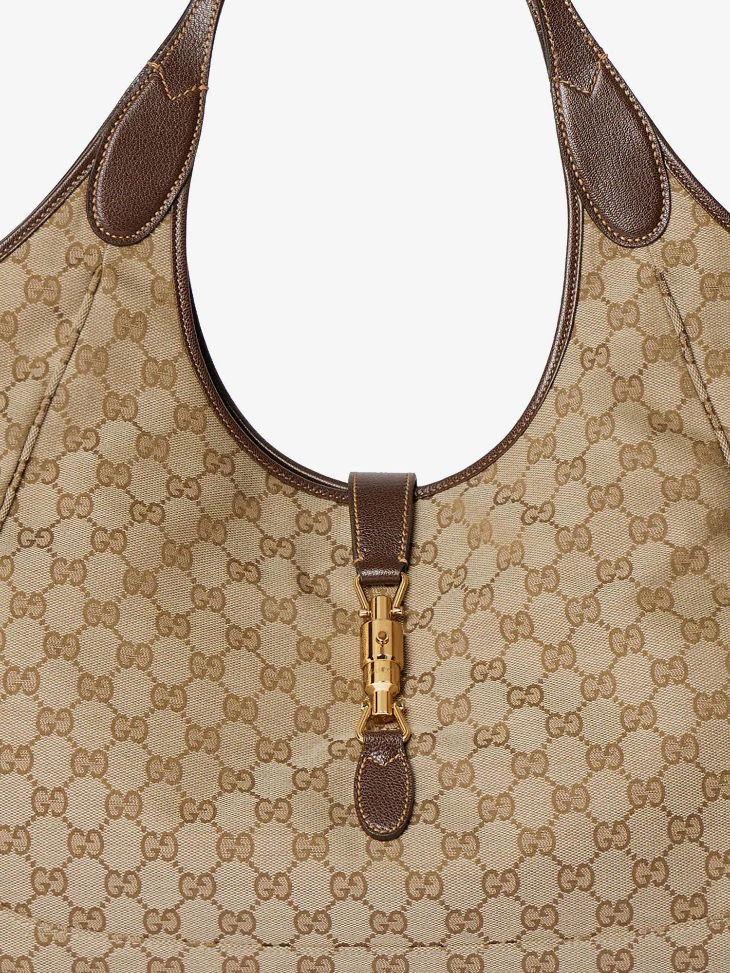 Gucci Mercato Gg Fabric Shopping Bag Size ONE SIZE - 4 Thumbnail