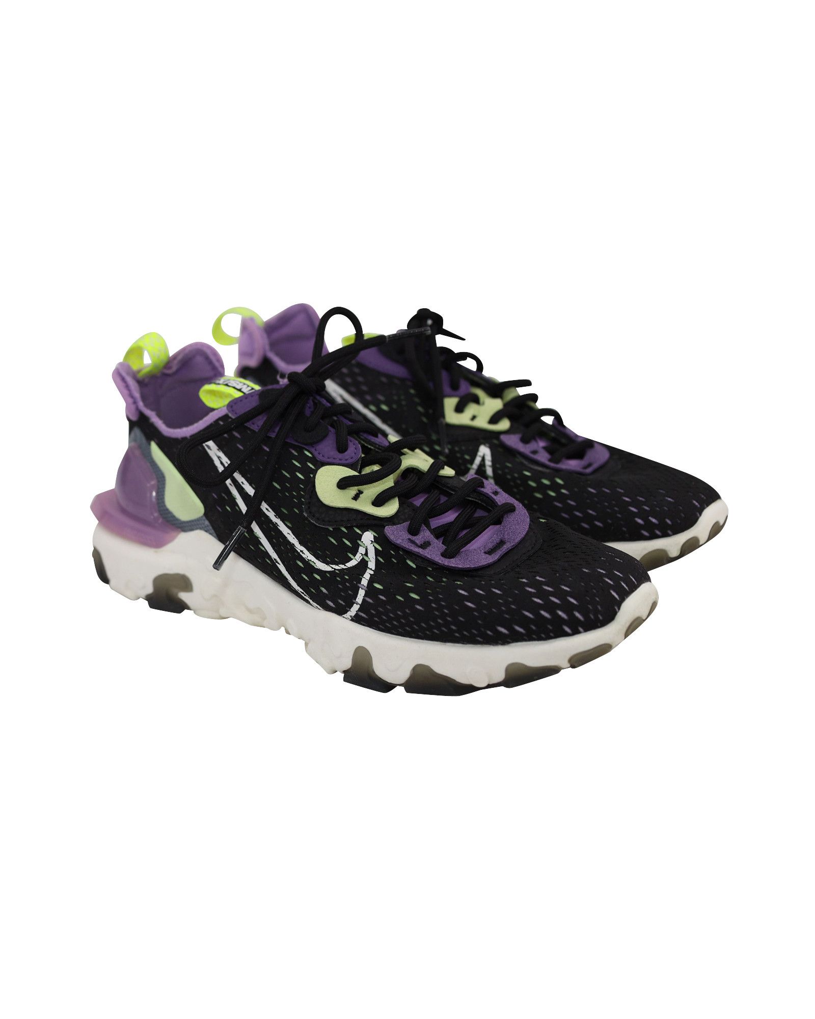 Nike Nike React Vision Sneakers in Gravity Purple Volt Synthetic Size US 9.5 / IT 39.5 - 2 Thumbnail