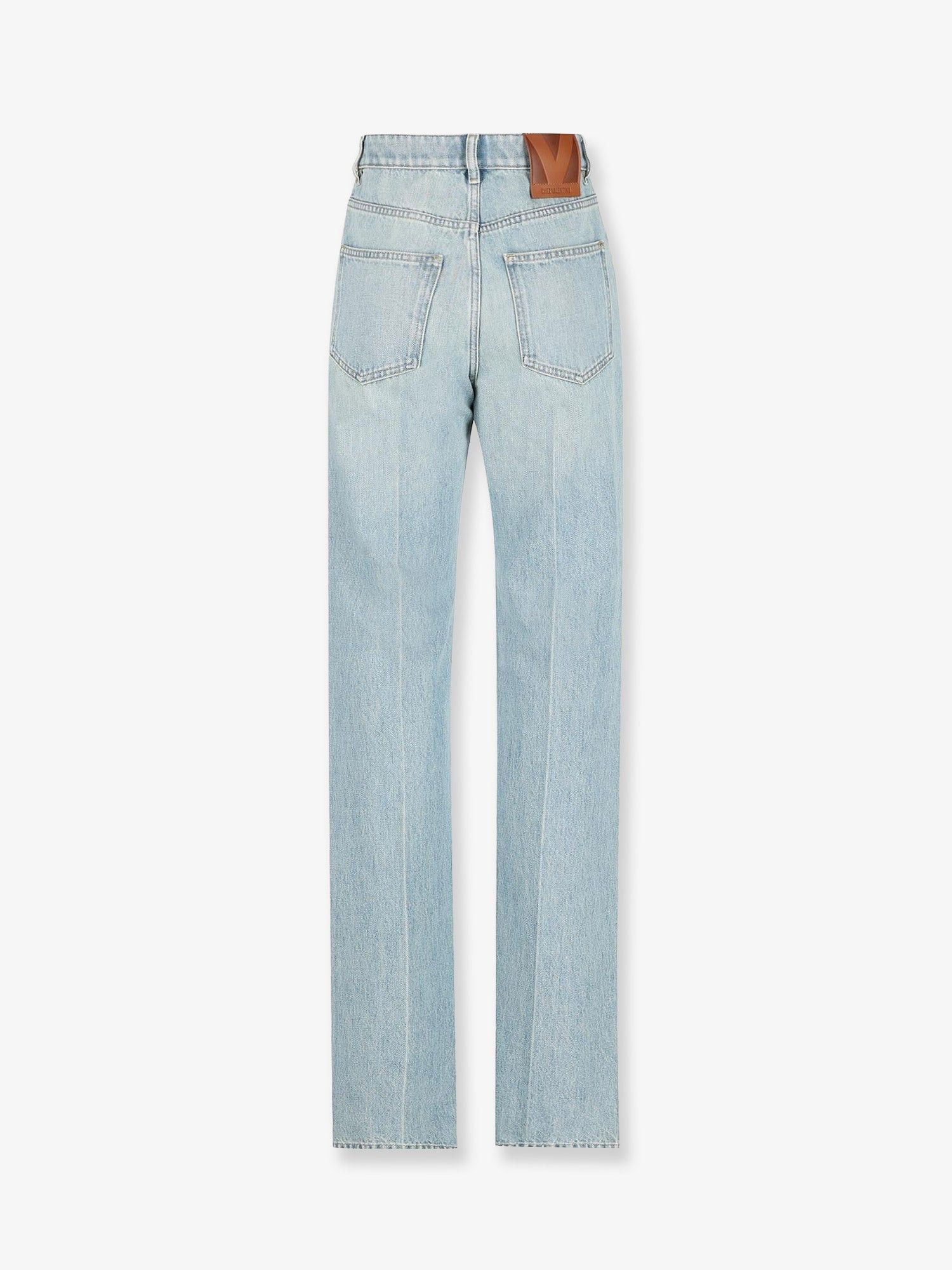 Valentino Chez Valentino Cotton Jeans Size 26" / US 2 / IT 38 - 2 Thumbnail