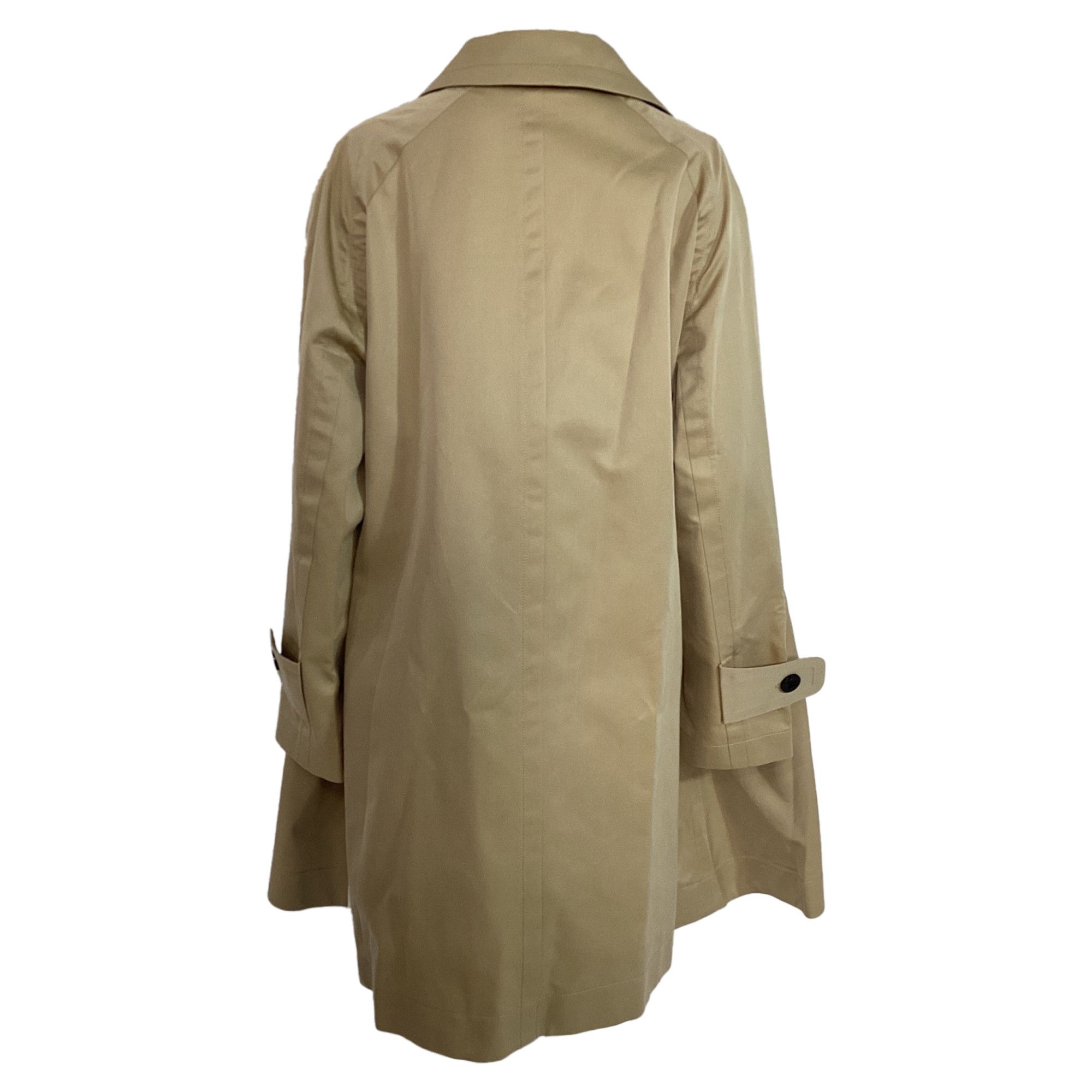 Sacai Sacai Dress Insert Trench Coat in Brown Cotton Size XS / US 0-2 / IT 36-38 - 3 Thumbnail